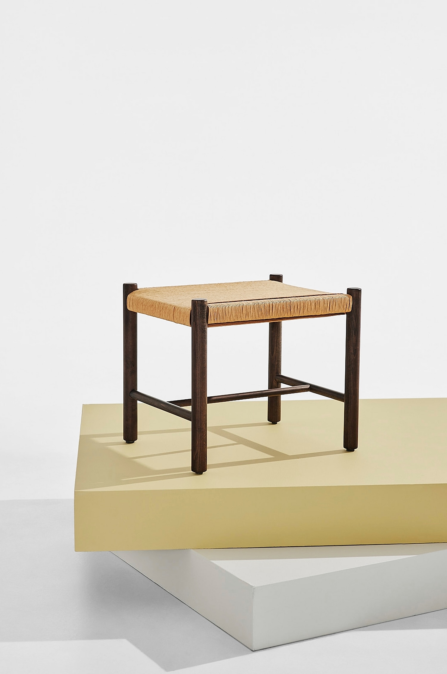 Sgabello Ines - Noce/Rovere Naturale