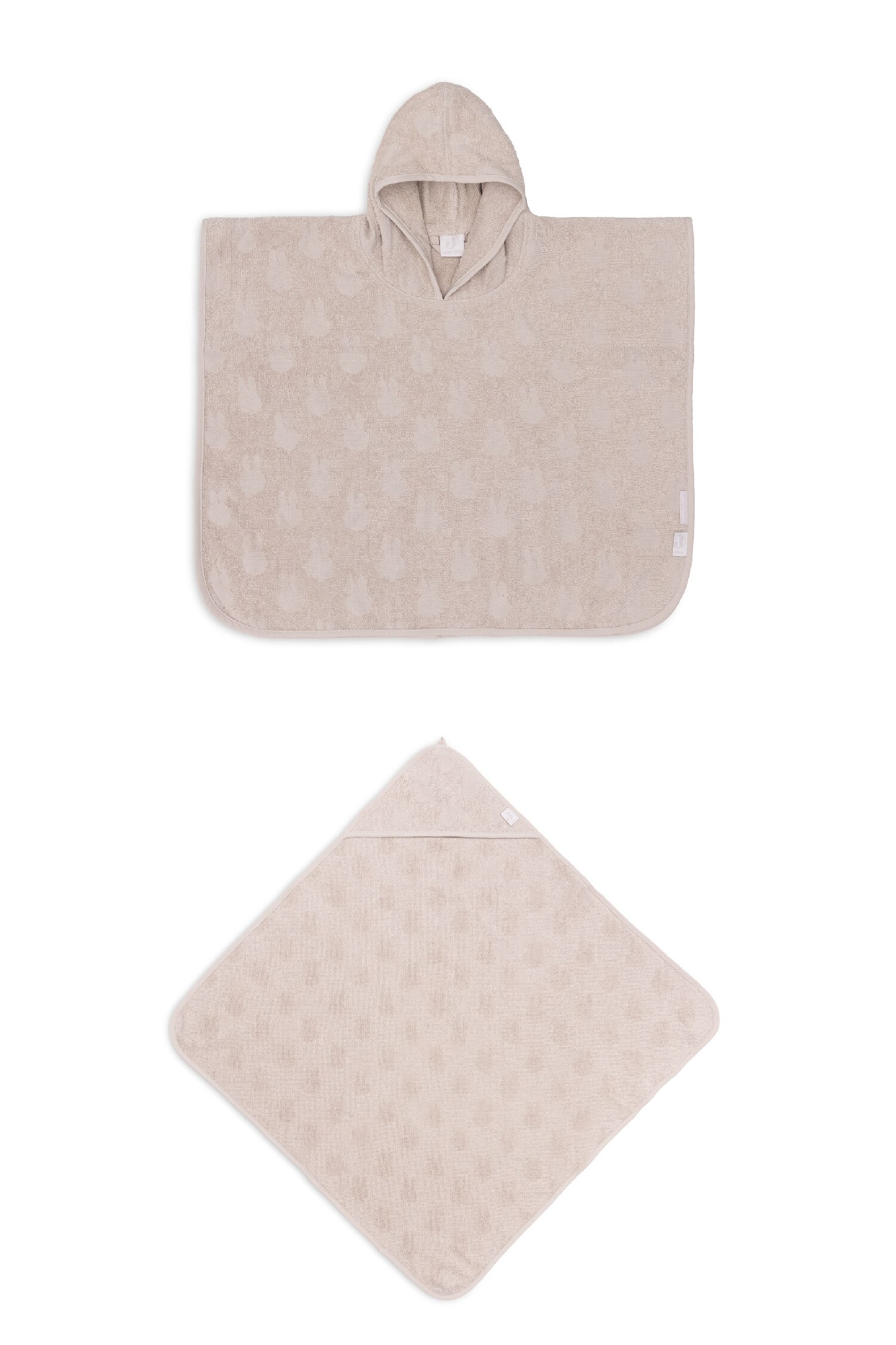 Ensemble Éponge - Cape De Bain Et Poncho De Bain - Miffy/nougat/Miffy/wild Rose/Miffy/olive Green