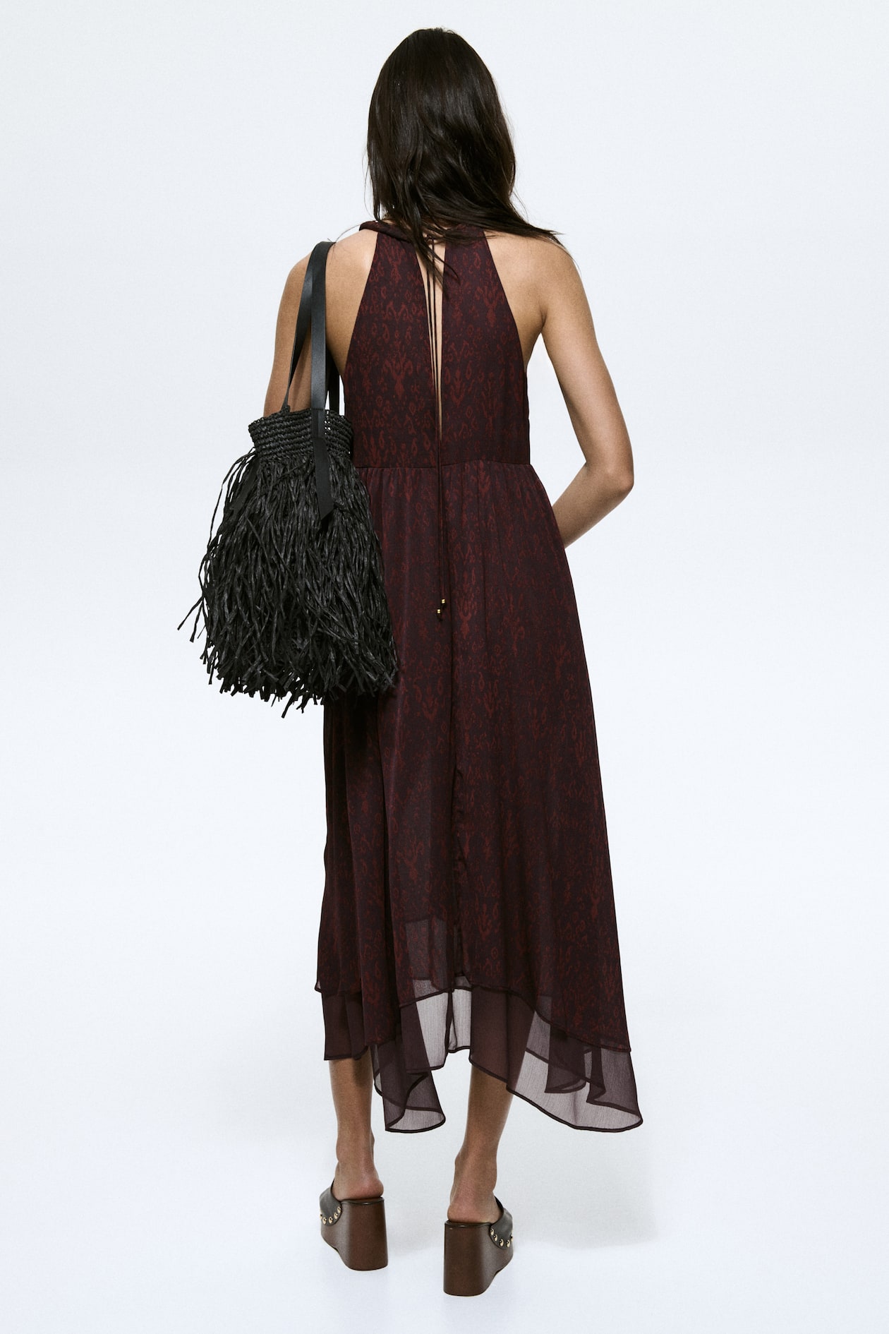 Chiffon Maxi Dress - image 2
