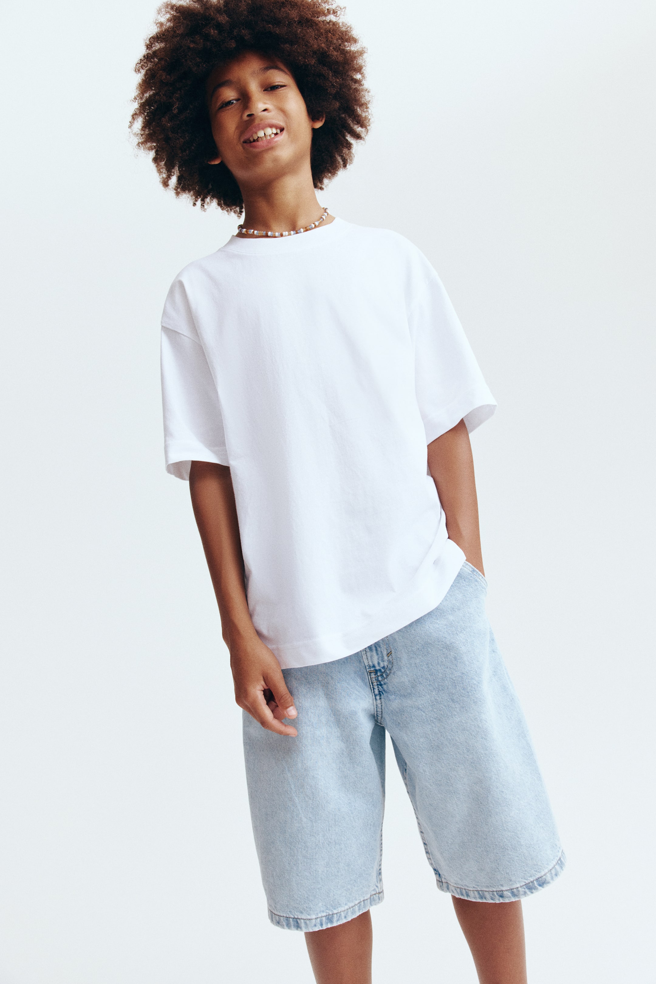 Short de menuisier en denim