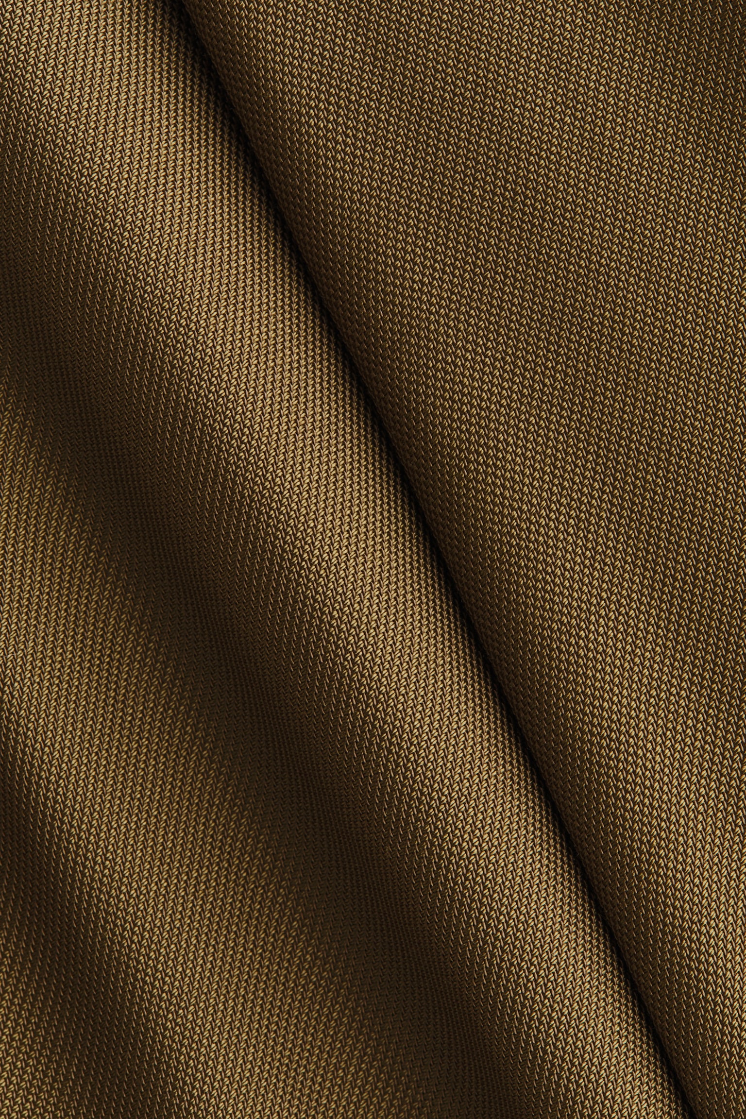 Wide belt-detail trousers - Dark khaki green/Black - 5