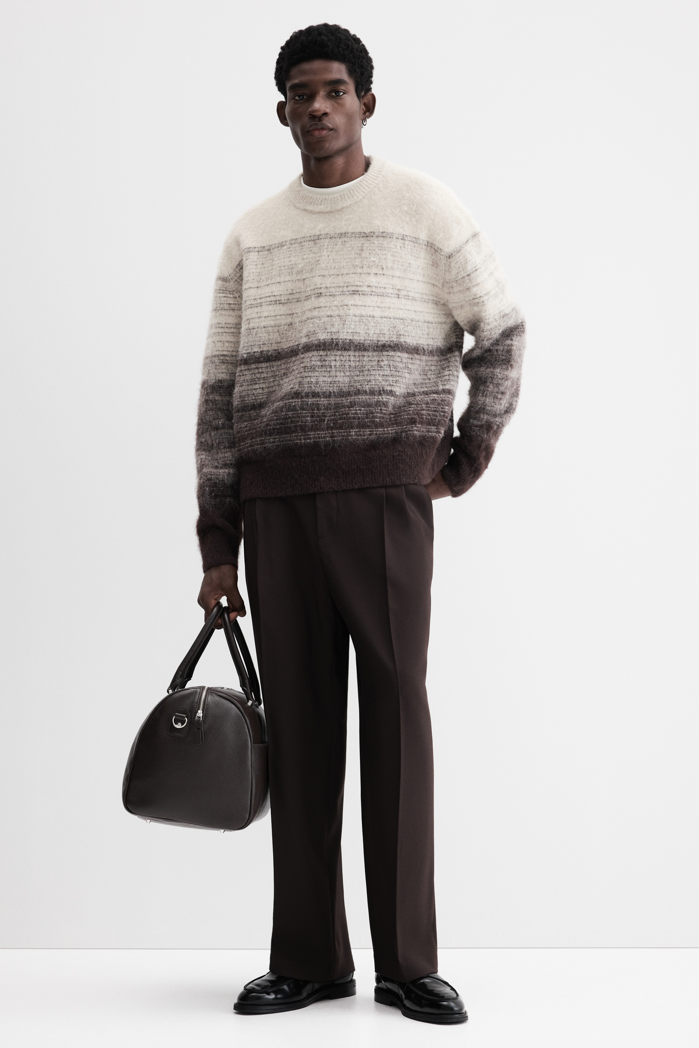 Loose Fit Fuzzy jumper
