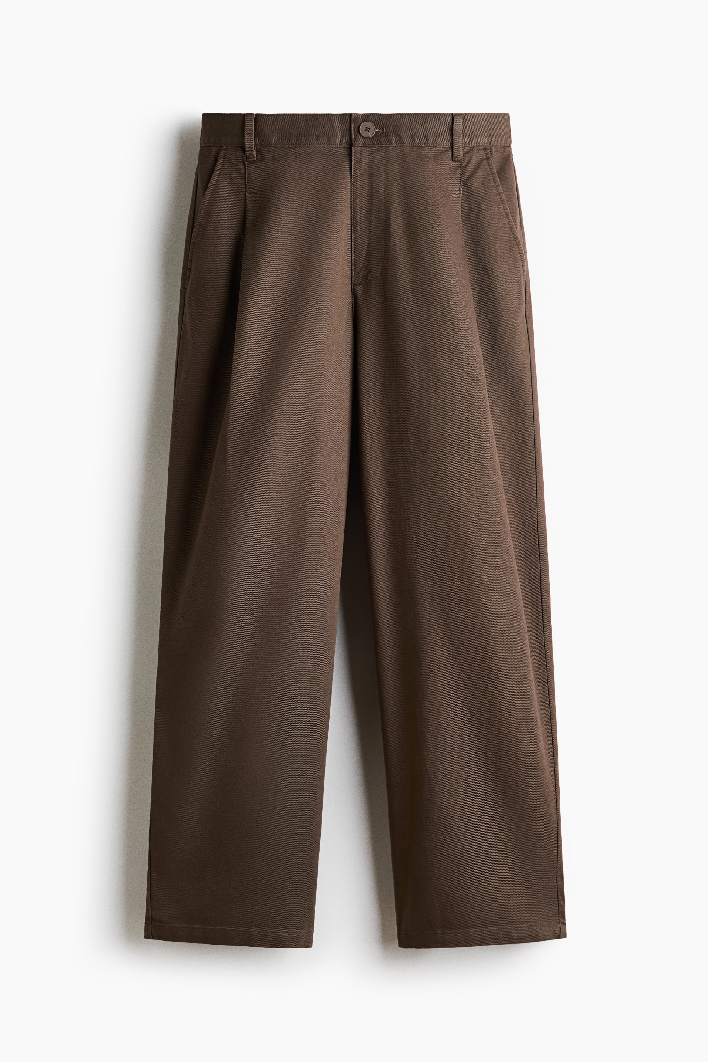 Loose-Fit Pants - Brown/Black