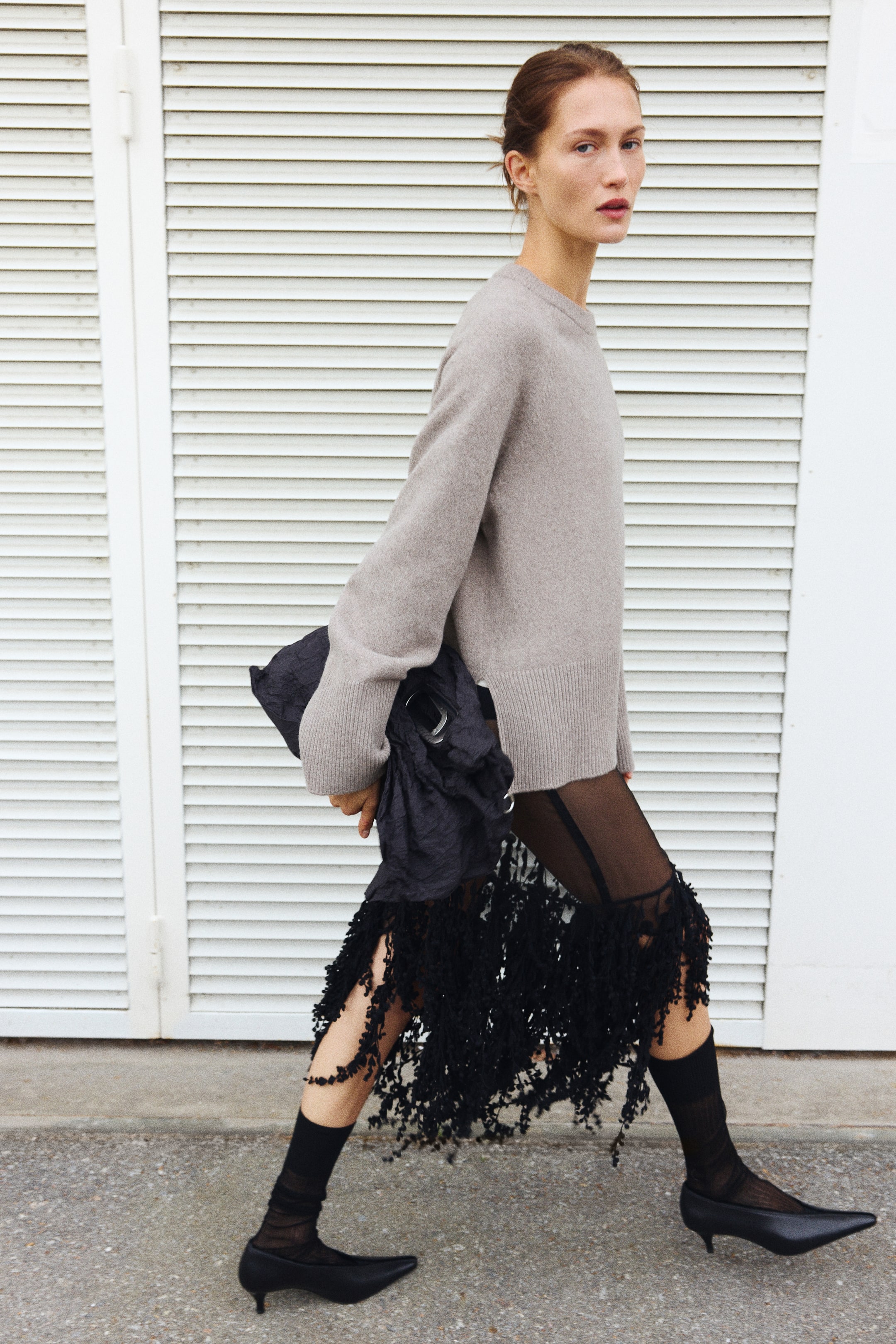 View larger image: Raglan-sleeved jumper - Mole - Ladies | H&M 1
