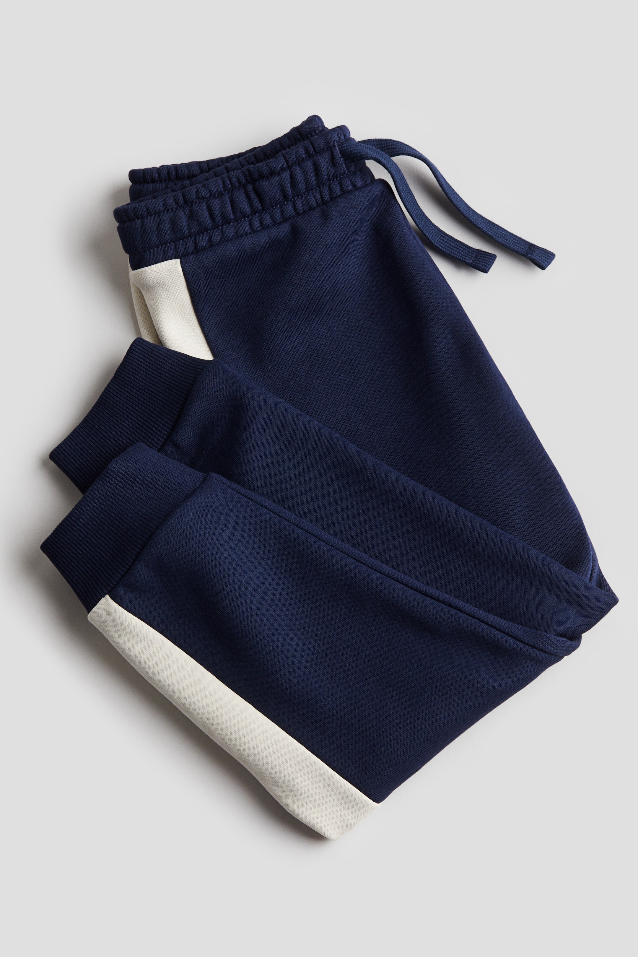 Printed Joggers - Dark blue - Kids | H&M US