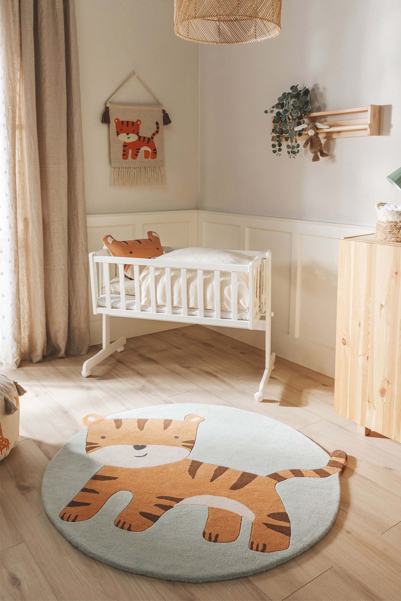 Kindervloerkleed Savannah - Veelkleurig