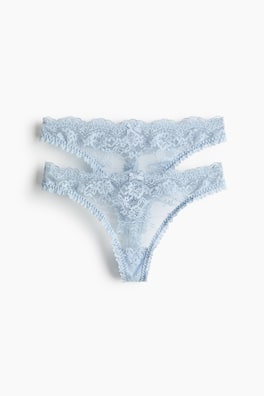 2-pack trosa thong i spets