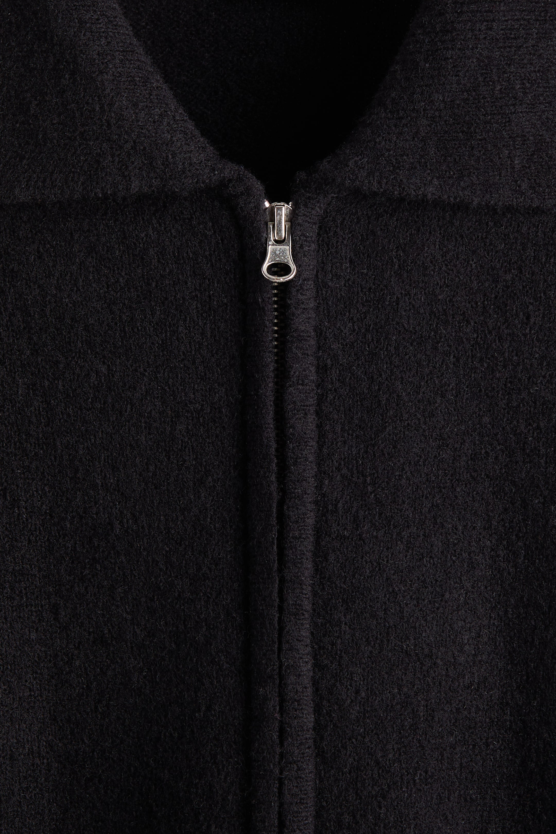 Visa större bild: Kofta med krage Regular Fit - Svart - HERR | H&M FI 2