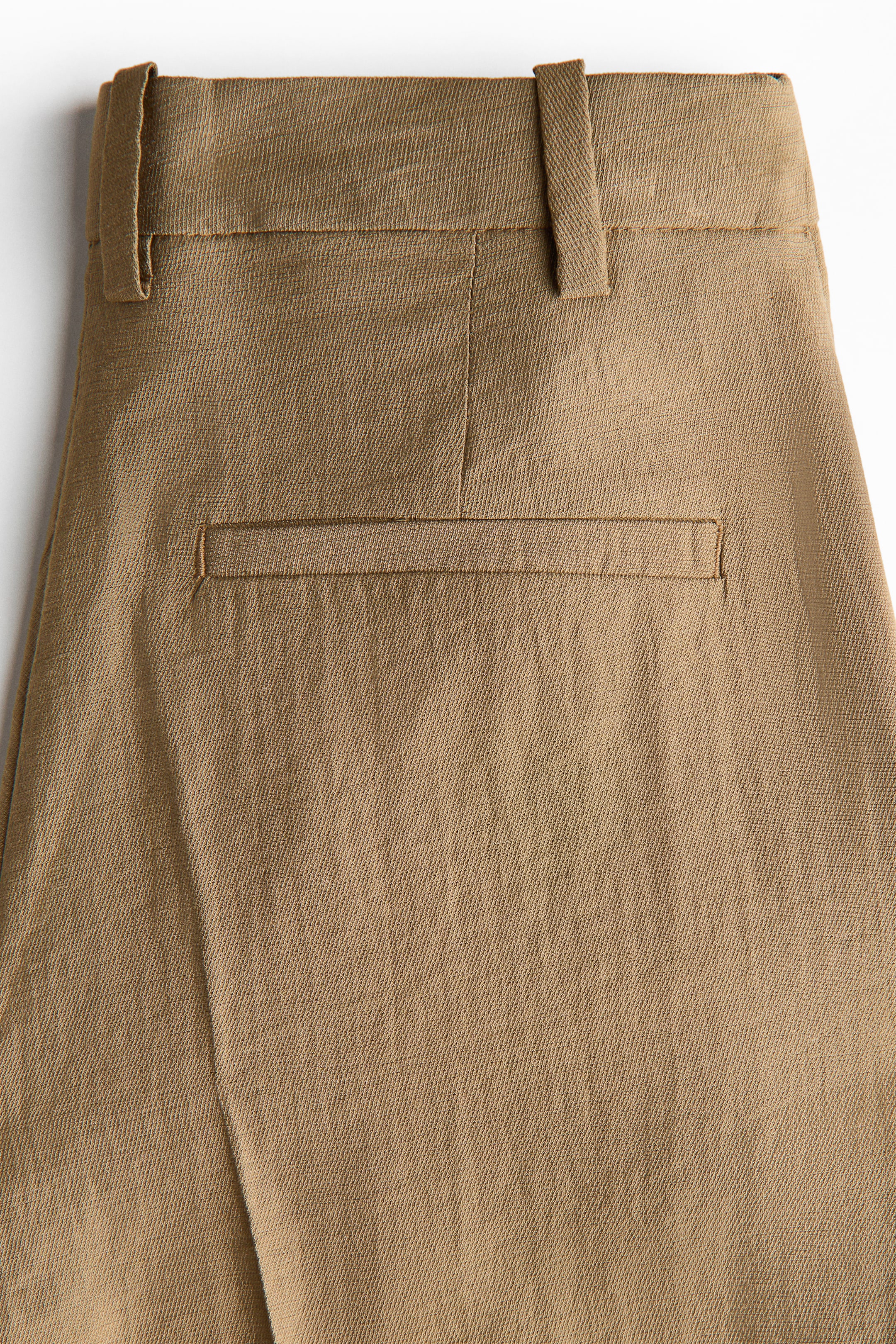 Dressy Linen-Blend Culottes