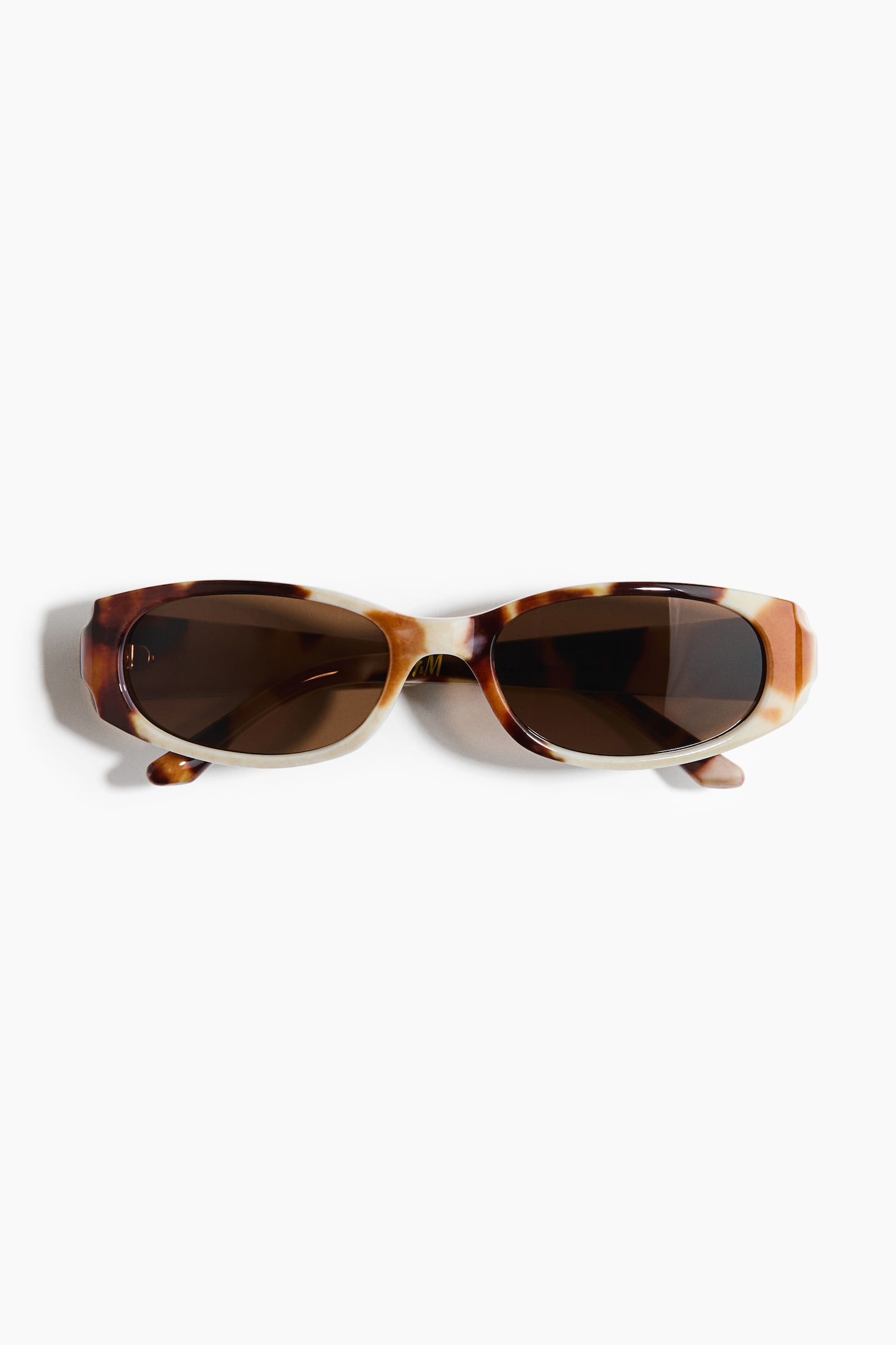 Gafas de sol finas - Beige/Diseño carey - 1