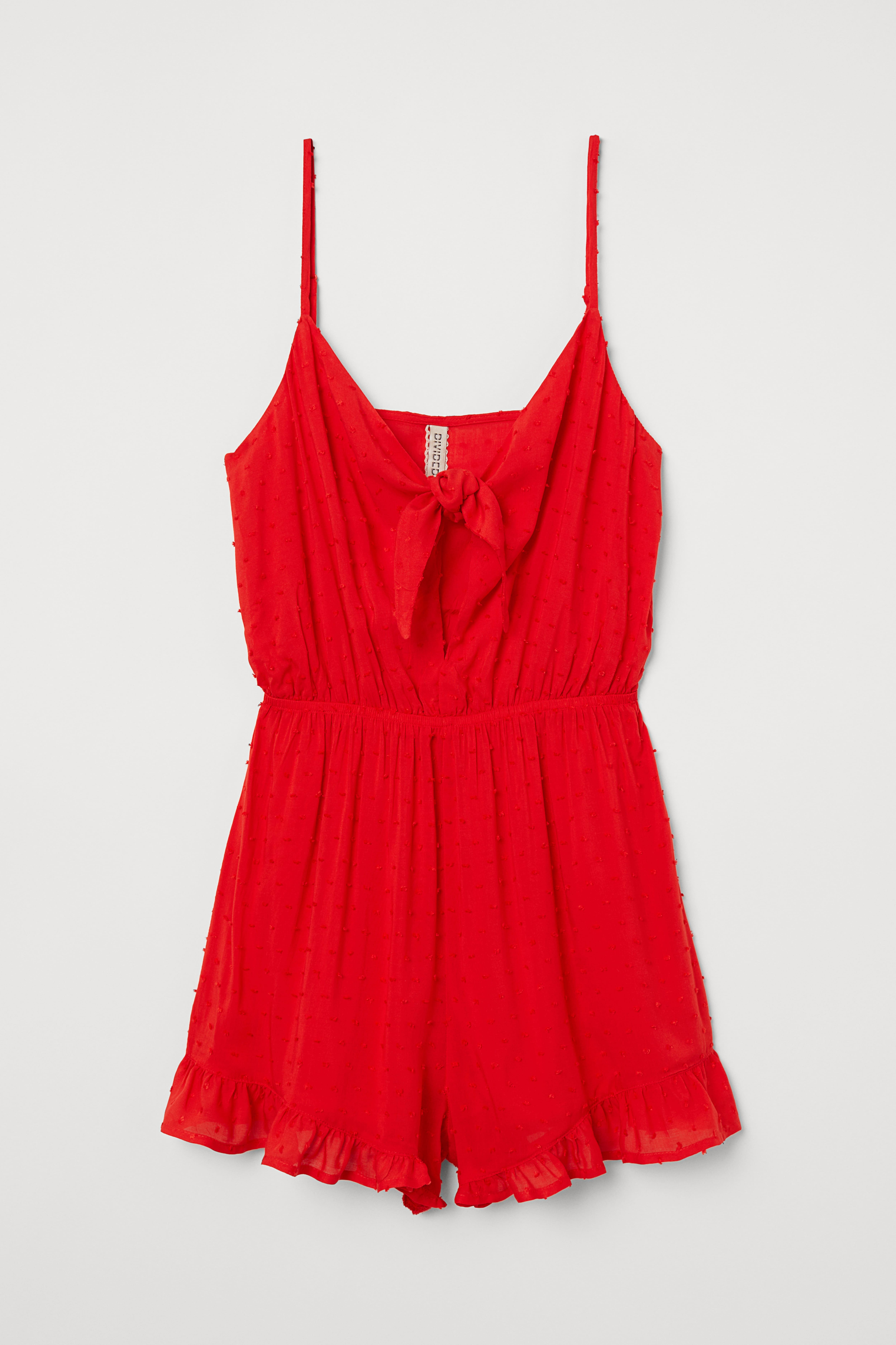 Tie front Romper