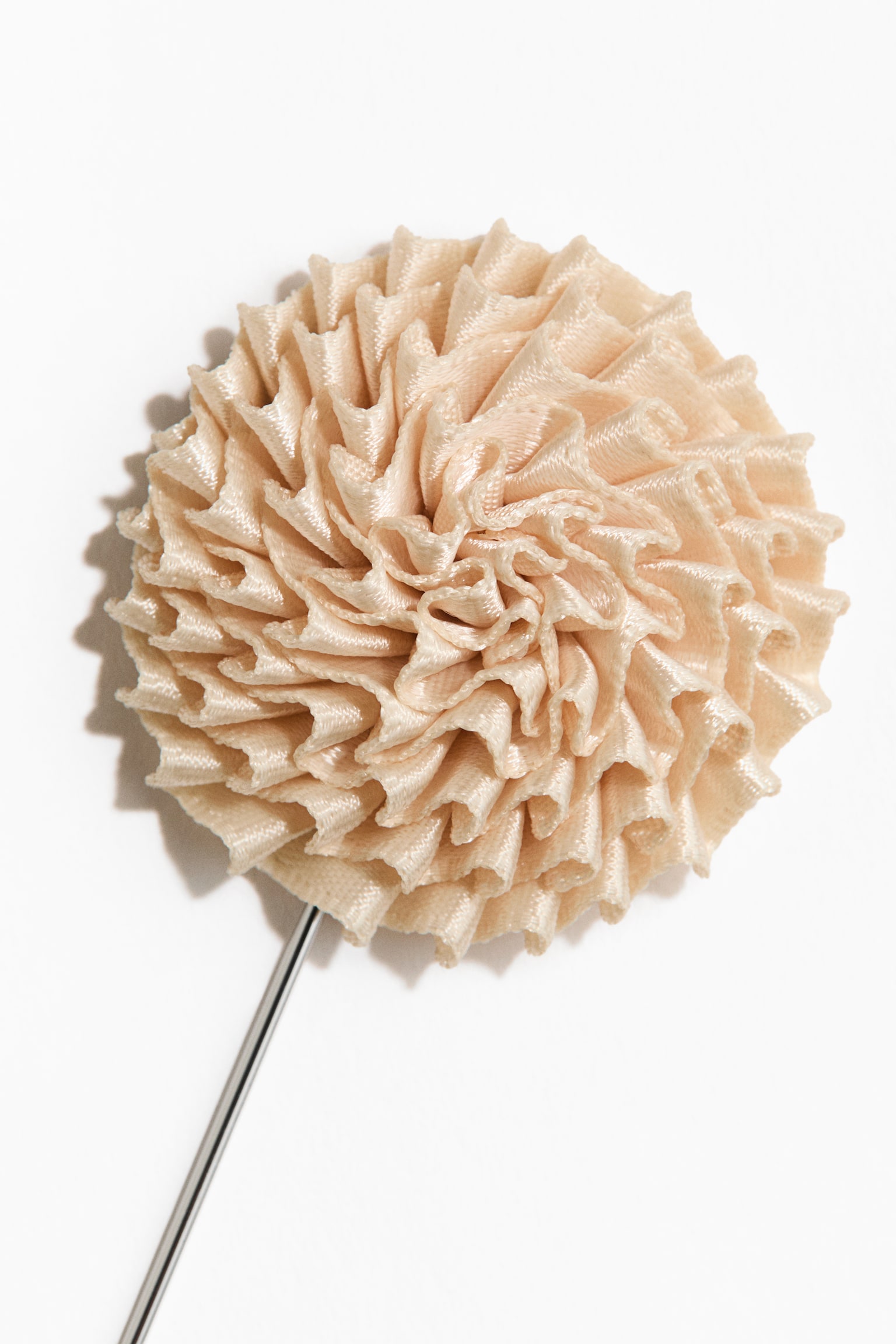 Brooch -Light beige - 2