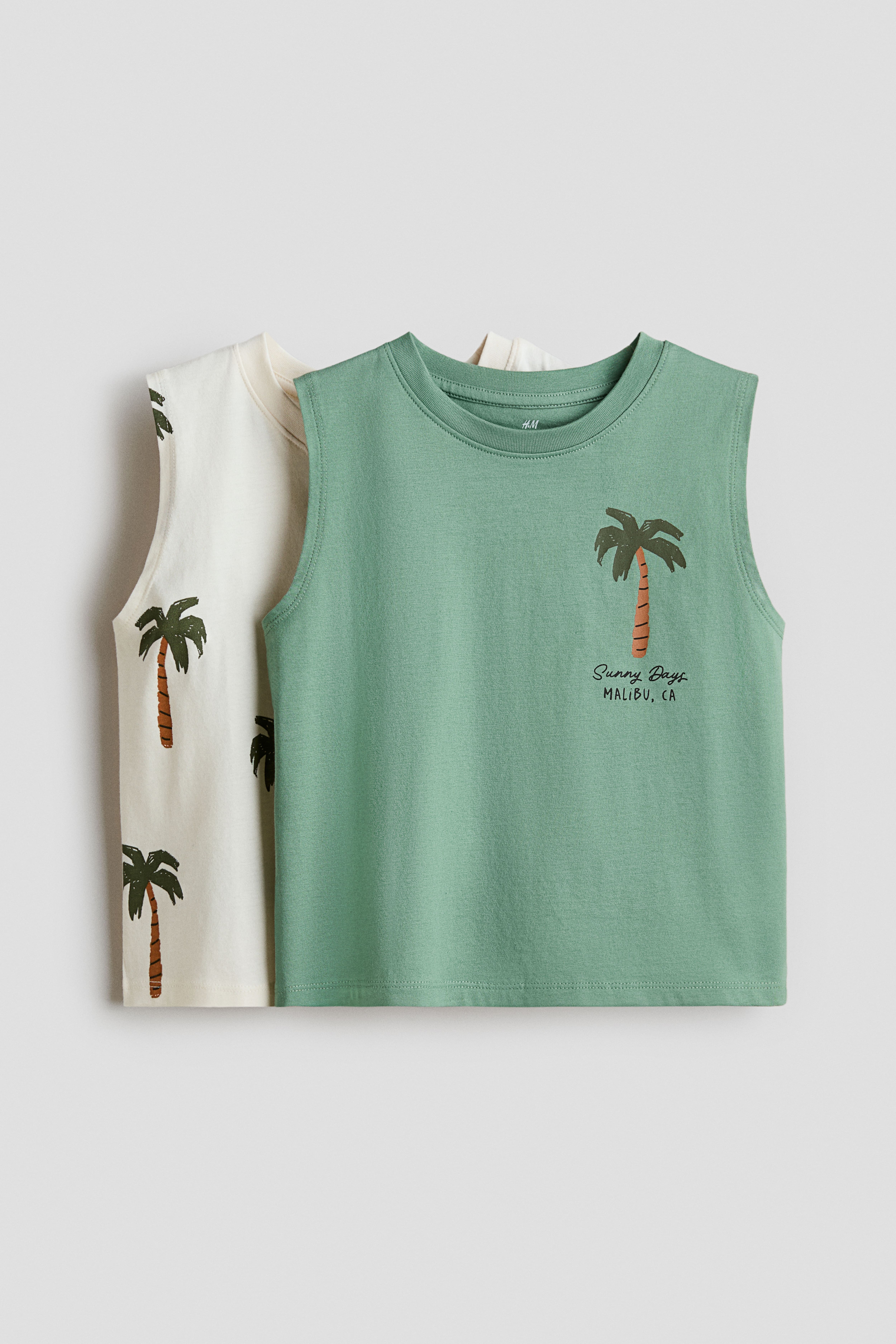2-Pack Printed Tank Tops