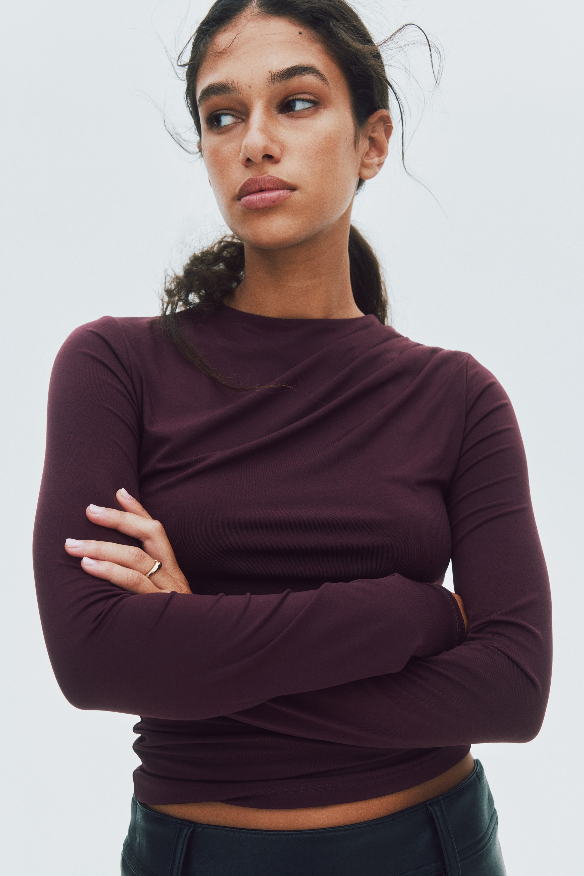 Draped top