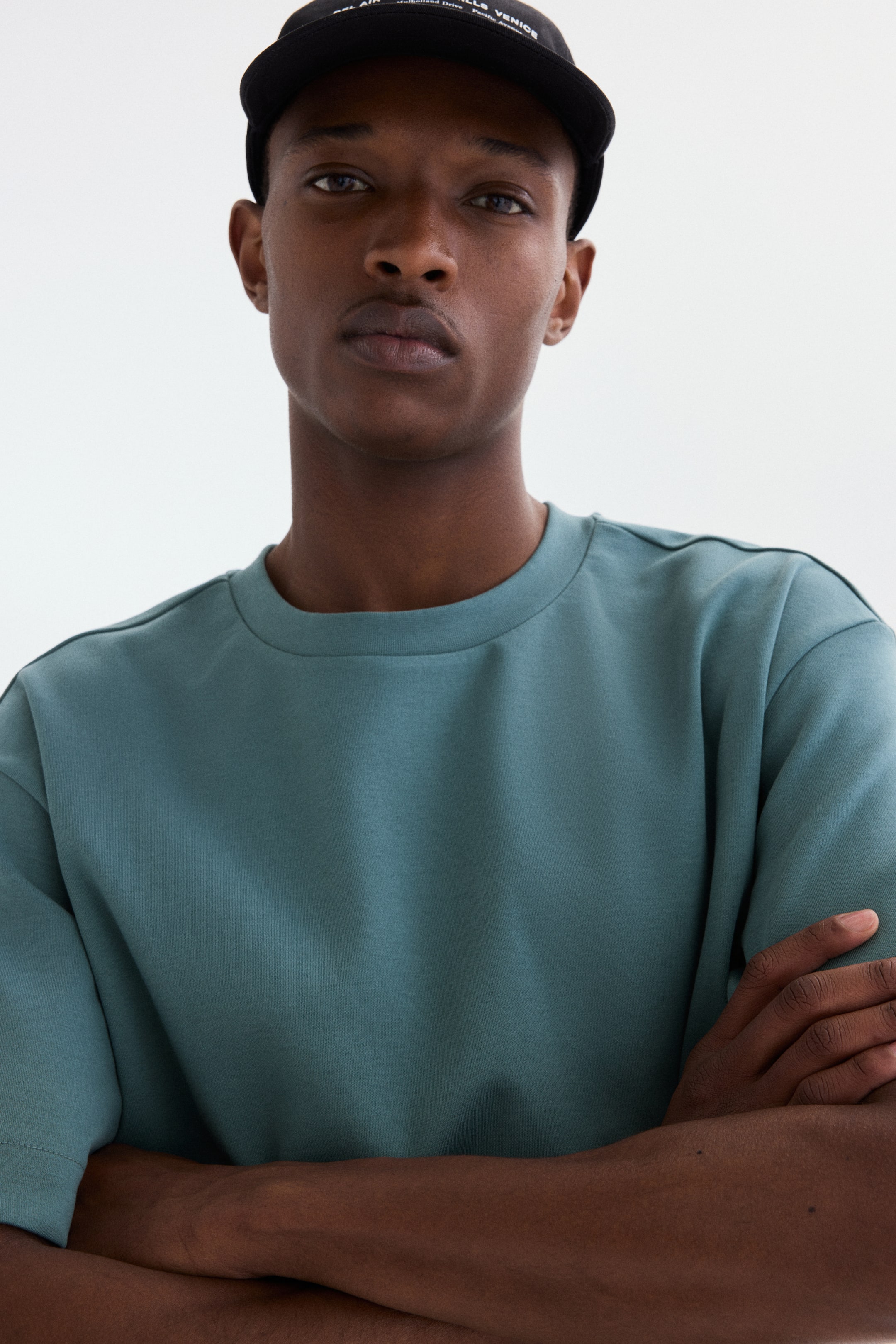 Loose-Fit Interlock T-Shirt