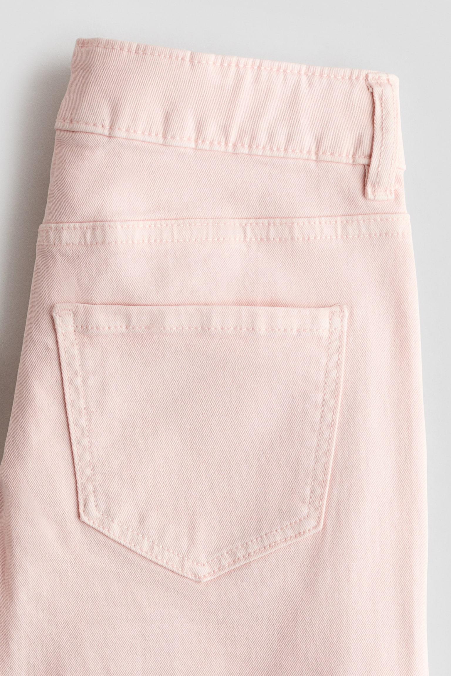 Pantalon à jambes larges en twill - Rose clair/Vert sauge clair/Turquoise clair/rayures tennis - 3
