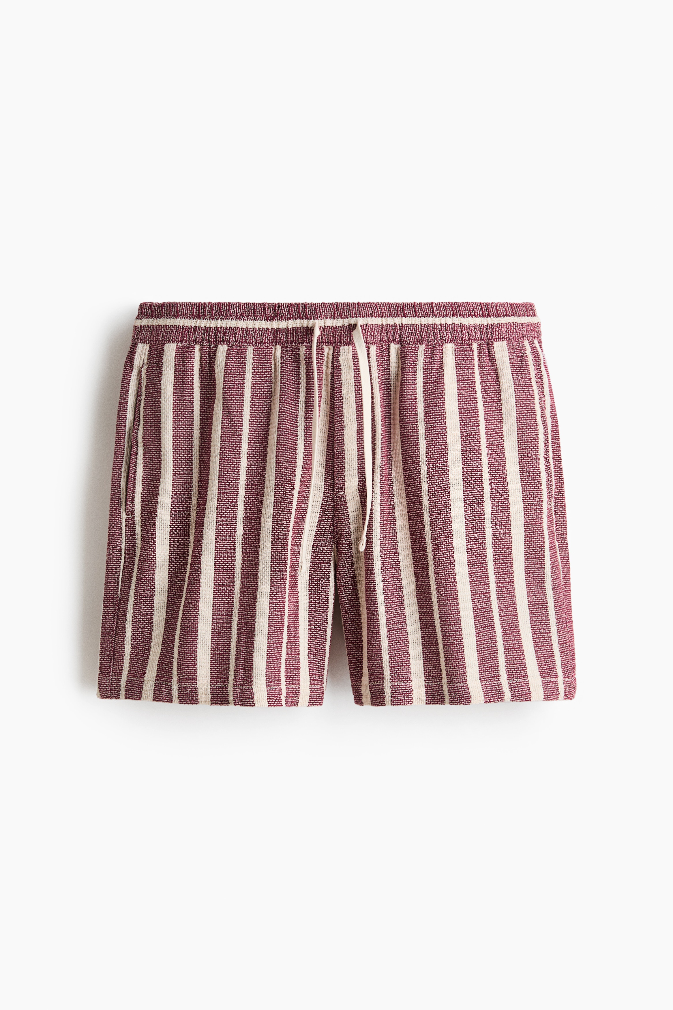 Regular-Fit Shorts - Red/striped/Black/striped/Brown/striped