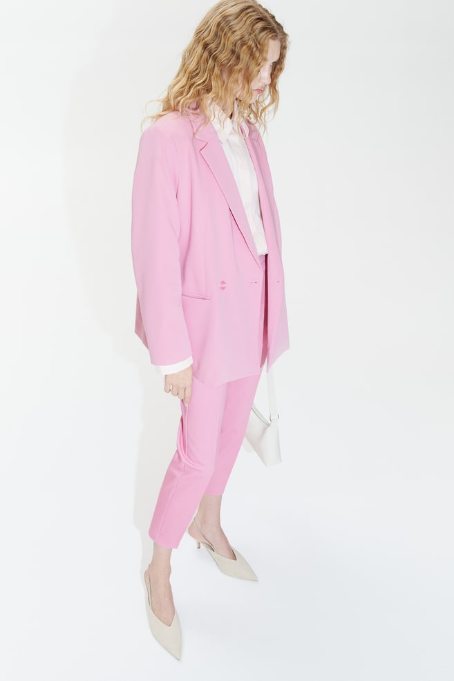 Double-breasted blazer - Pink/Black/Bright red/Light blue/dc - 6