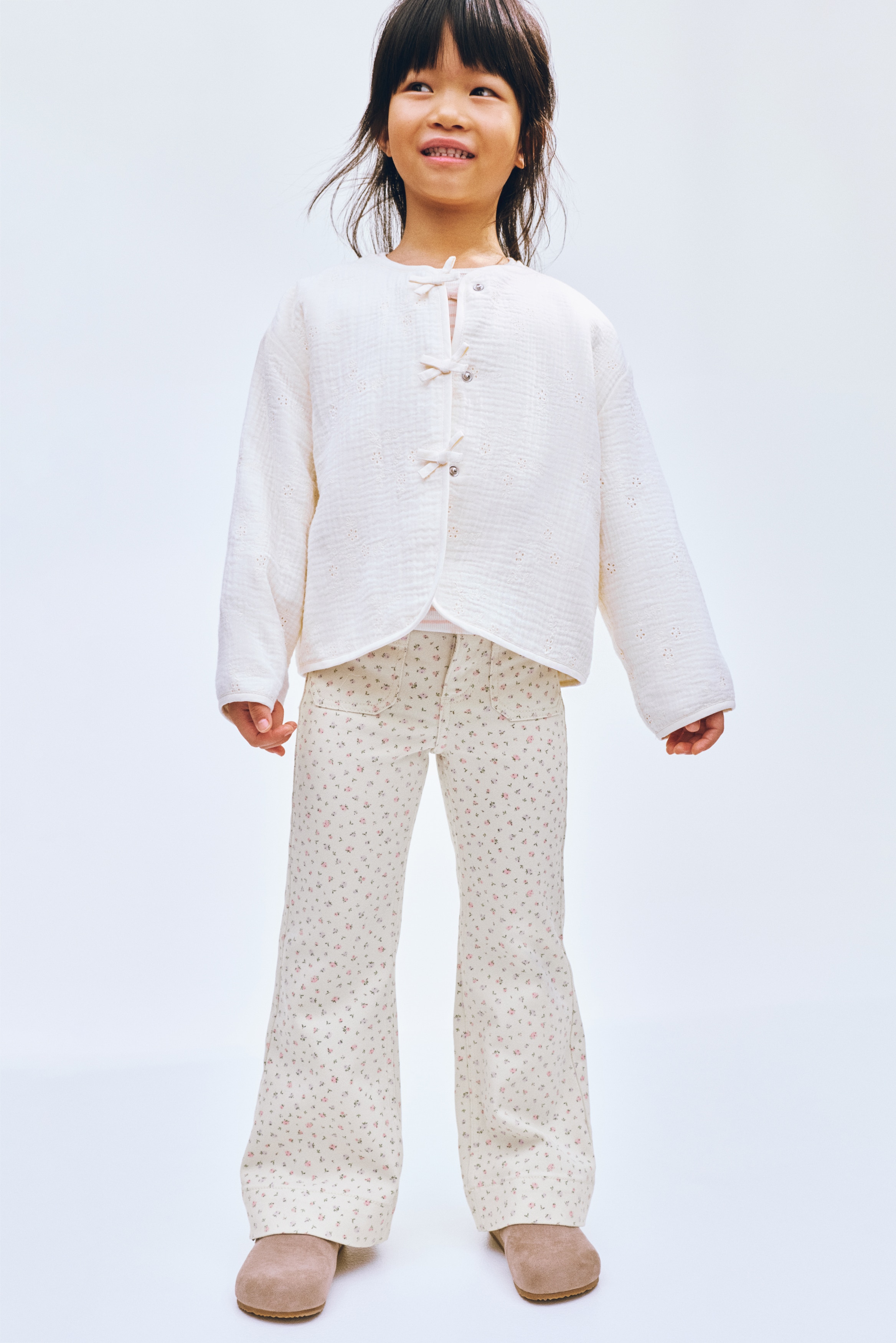 Εβαζέ τζιν - Κρεμ/φλοράλ/Μπεζ/φλοράλ/Ροζ/Μαύρο/Σκούρο μπλε denim/Μπλε denim