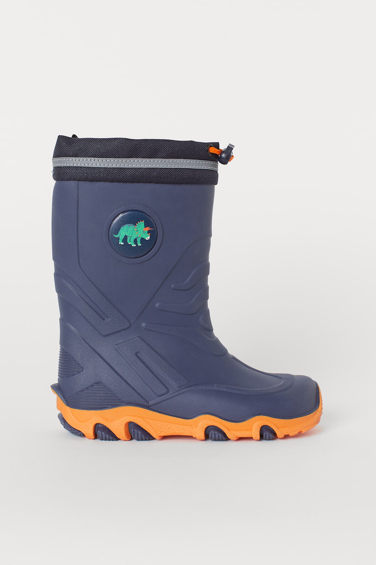 Bottes D'hiver Pour Enfant Fille - Bottes En Caoutchouc Doublées Chaudes, Fermeture éclair Latérale, Style K-Pop