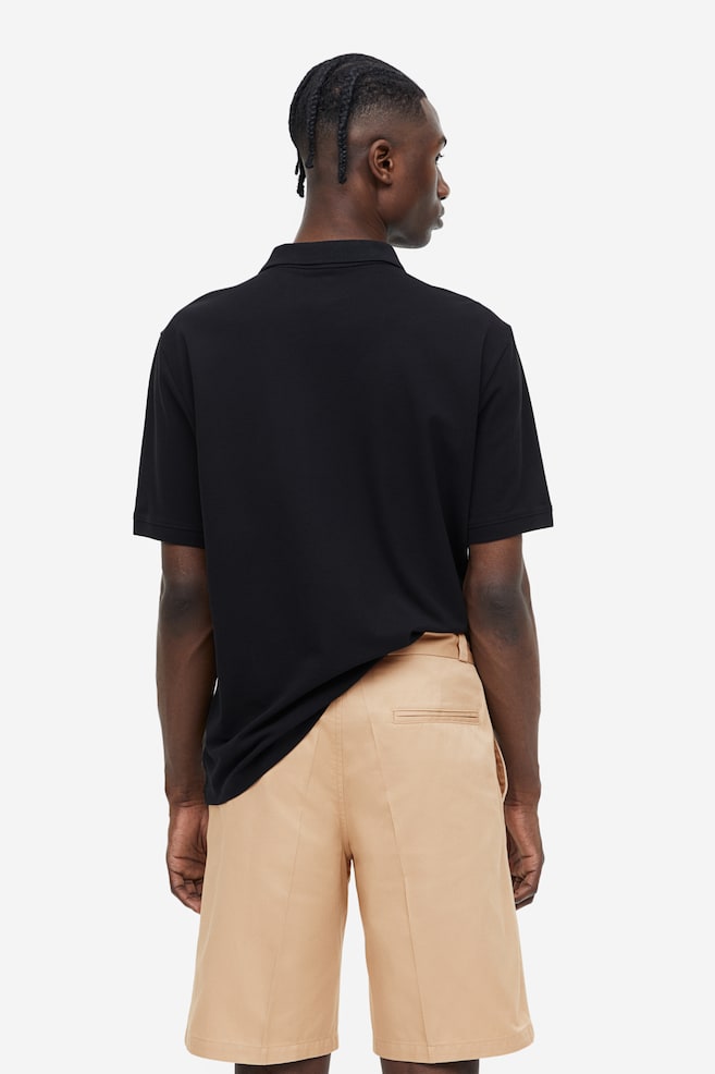 Shorts chinos Relaxed Fit - Beige/Nero - 4