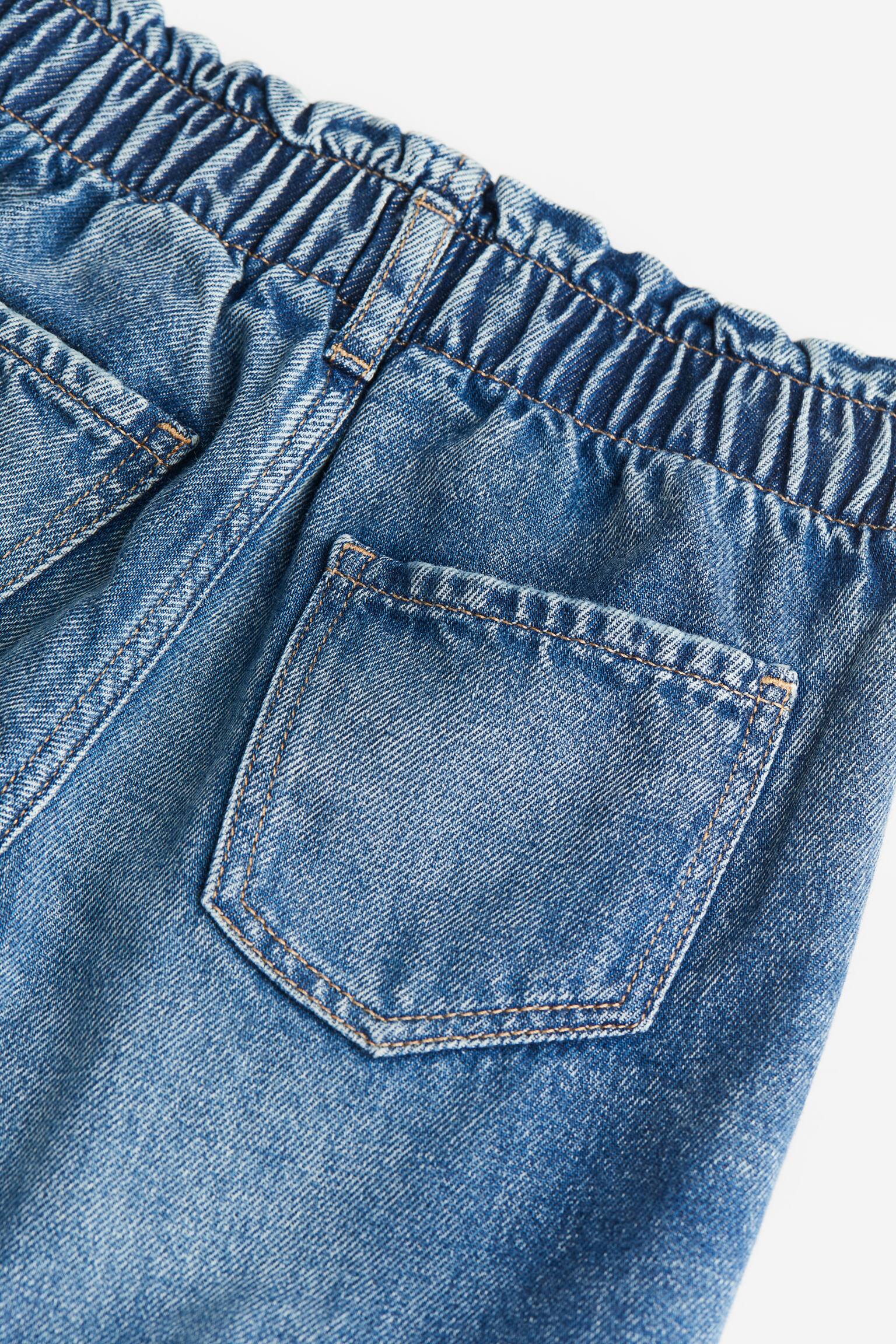 Relaxed Fit Jeans - Màu xanh denim - 2