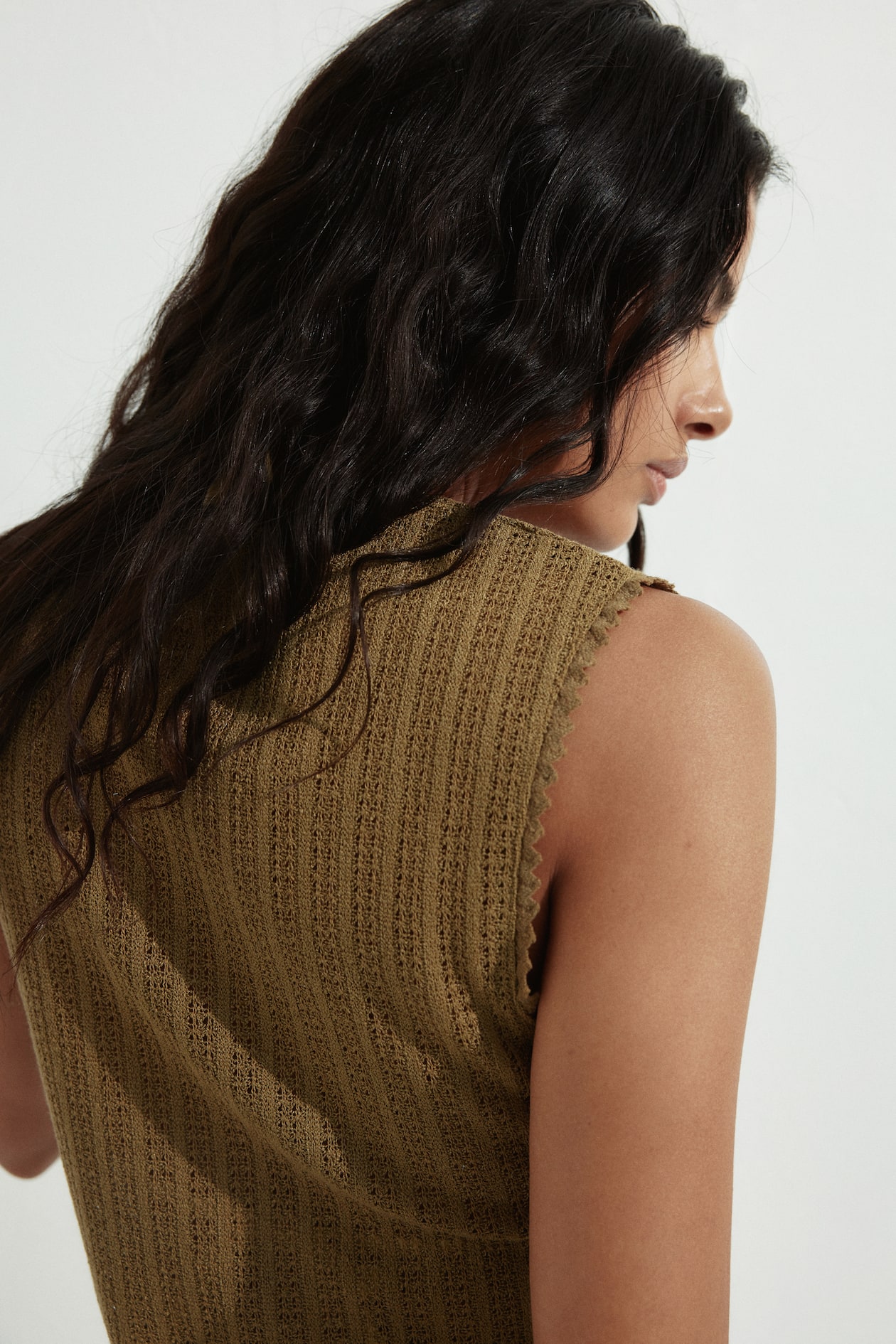 Knit Tie-Front Top - image 3