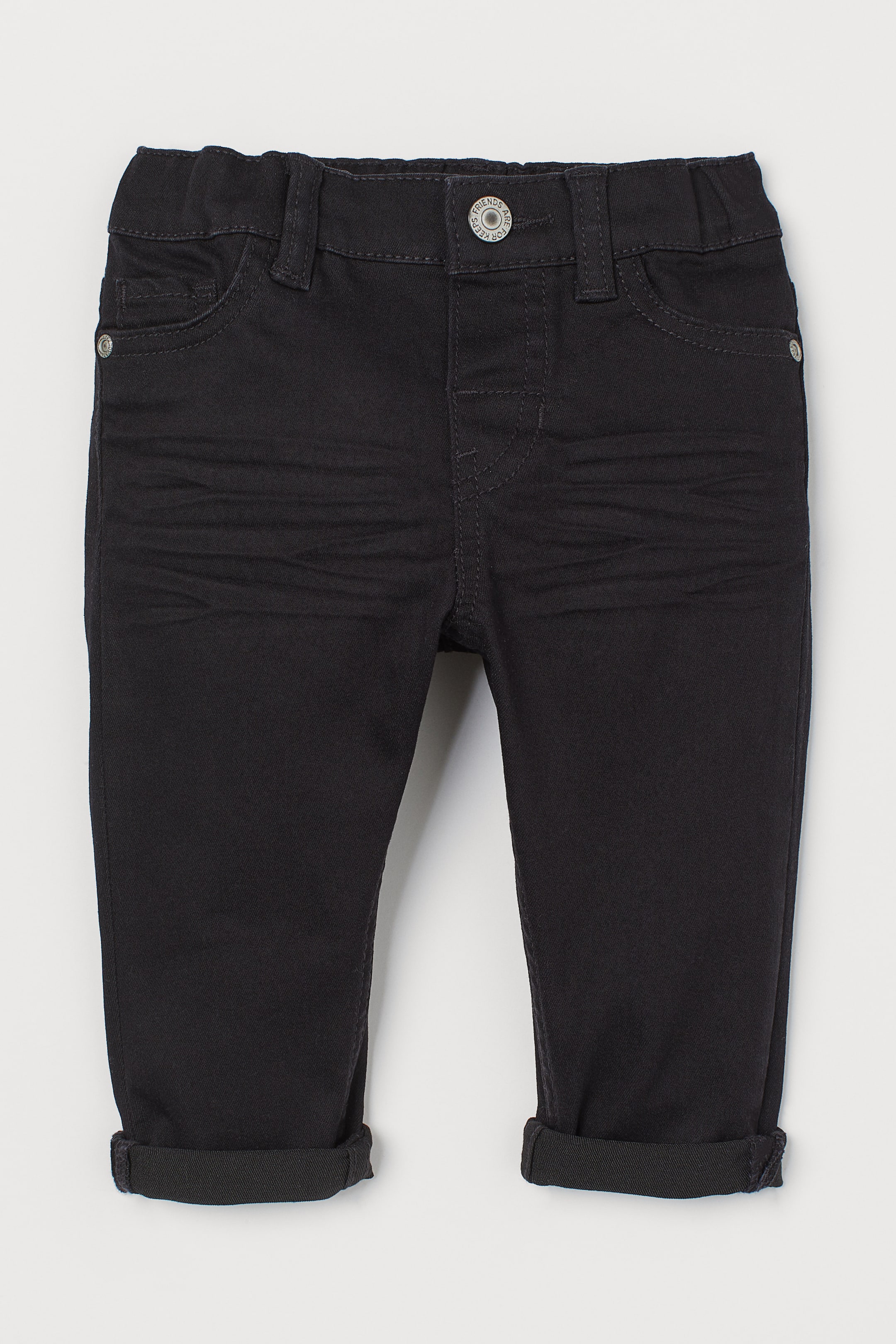 Grotere afbeelding bekijken: Twill broek - Zwart - KINDEREN | H&M NL 1