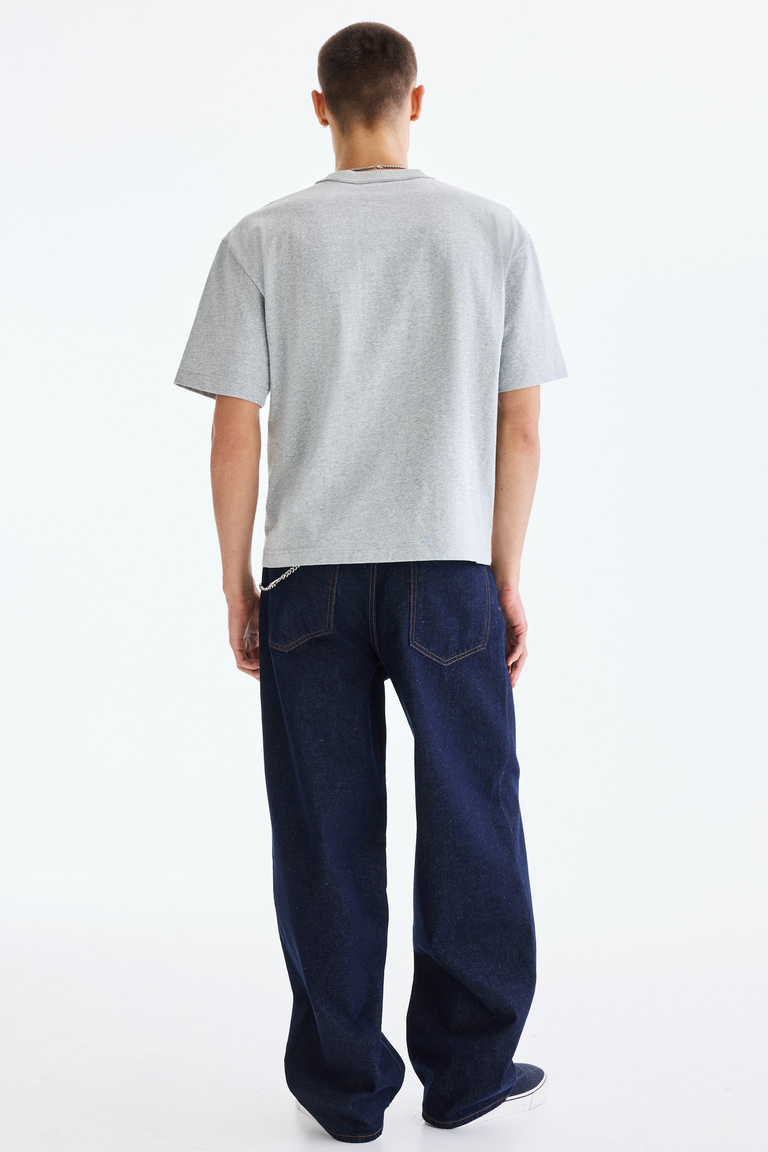 טישירט עם הדפס Loose Fit - אפור בהיר מלאנז'/SoHo NYC/שחור/SoHo NYC/לבן/SoHo Champions/אדום/Sunset/אפור כהה/Rodeo Sunset - 6