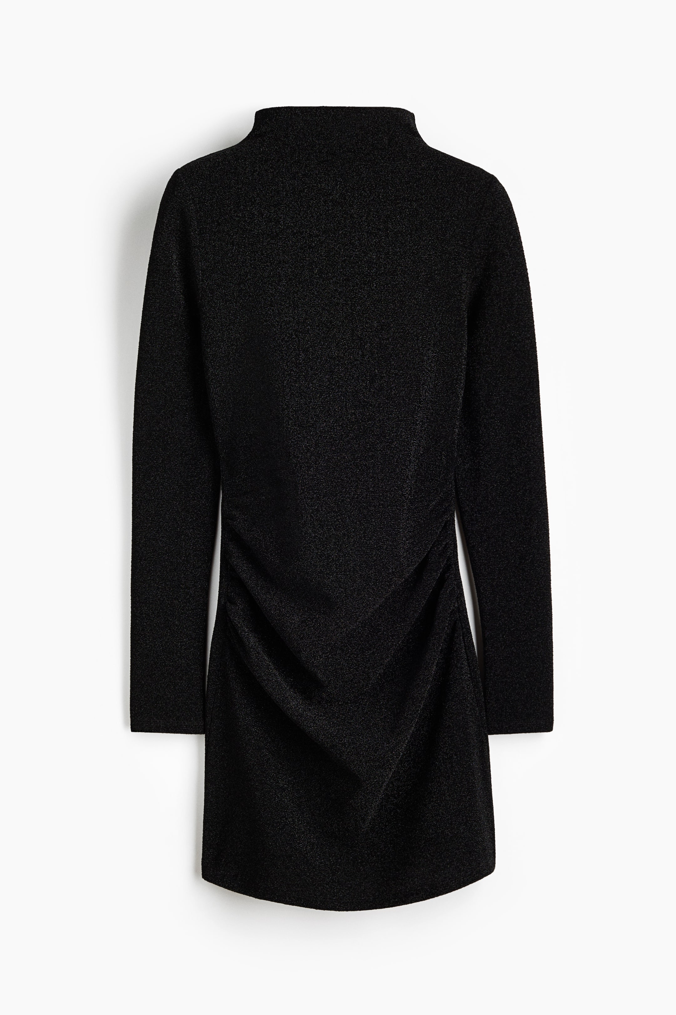 View larger image: Gathered mini dress - Black - Ladies | H&M 1