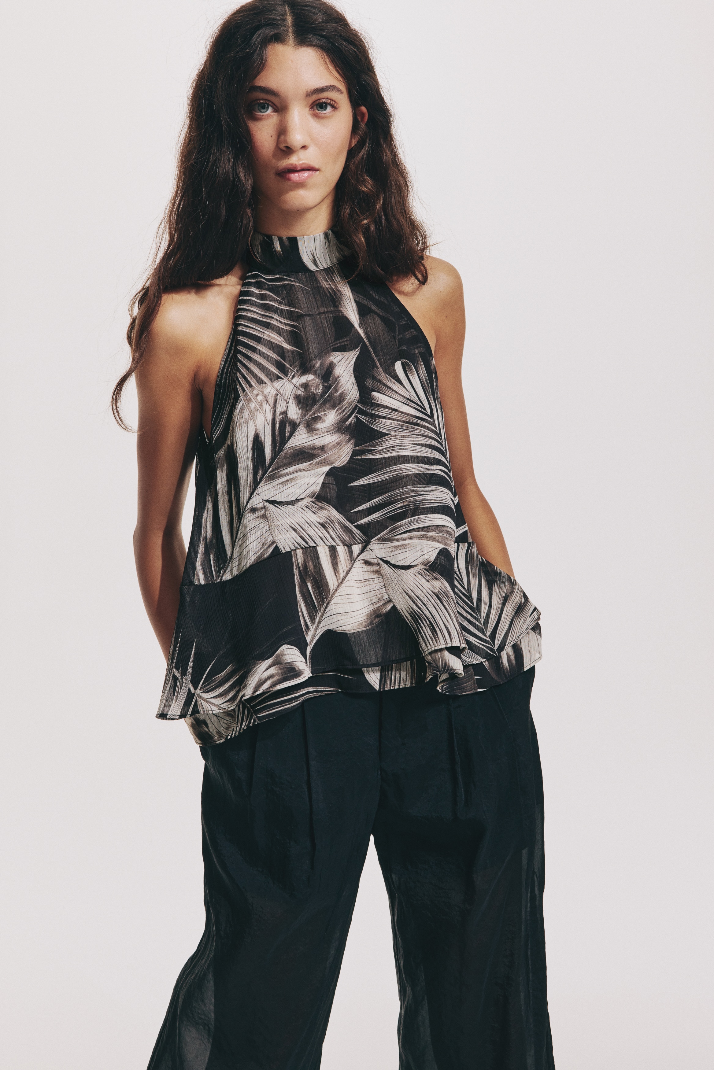 Halterneck top