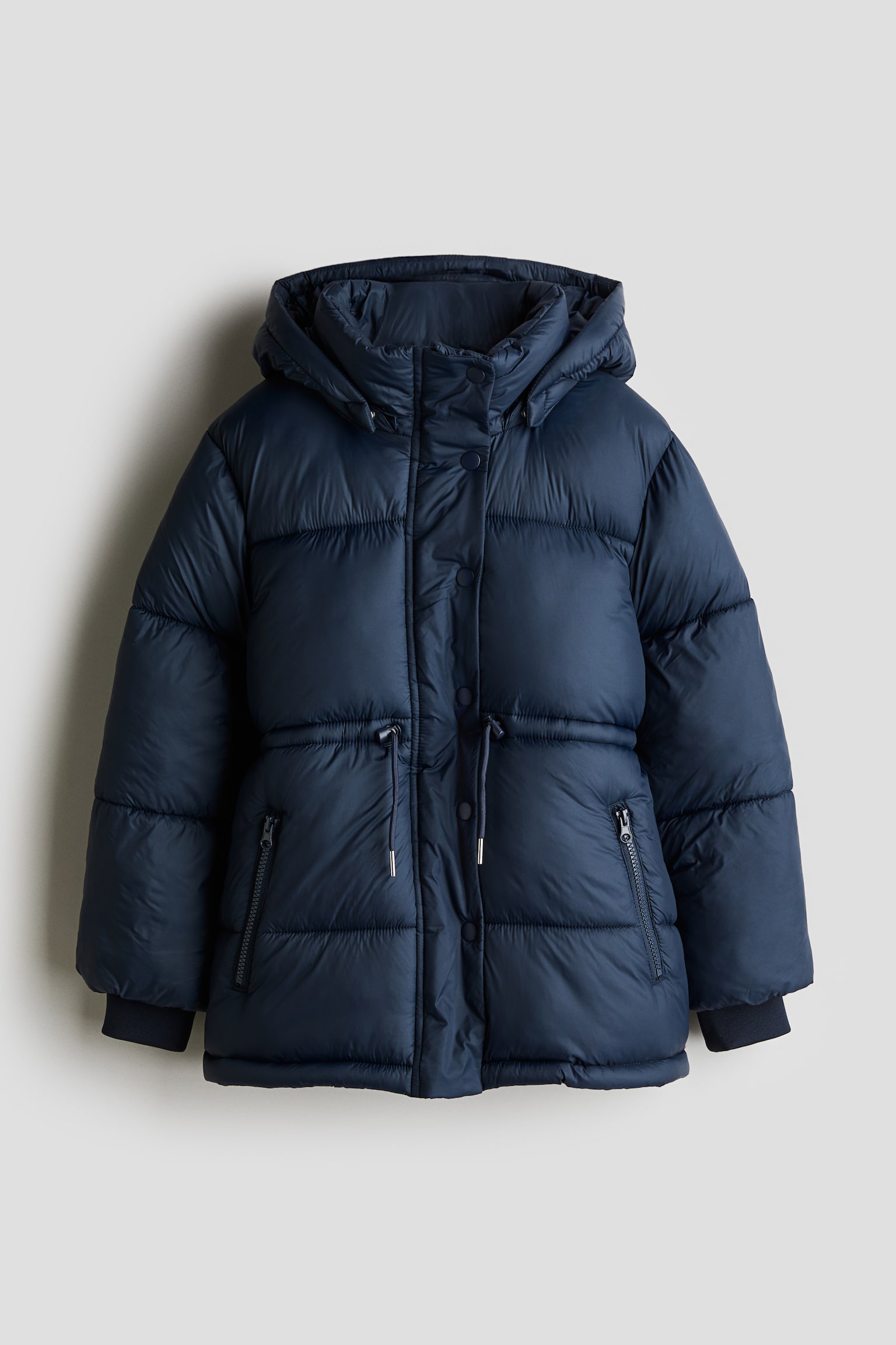 Puffer jacket - Navy blue/Black - 1