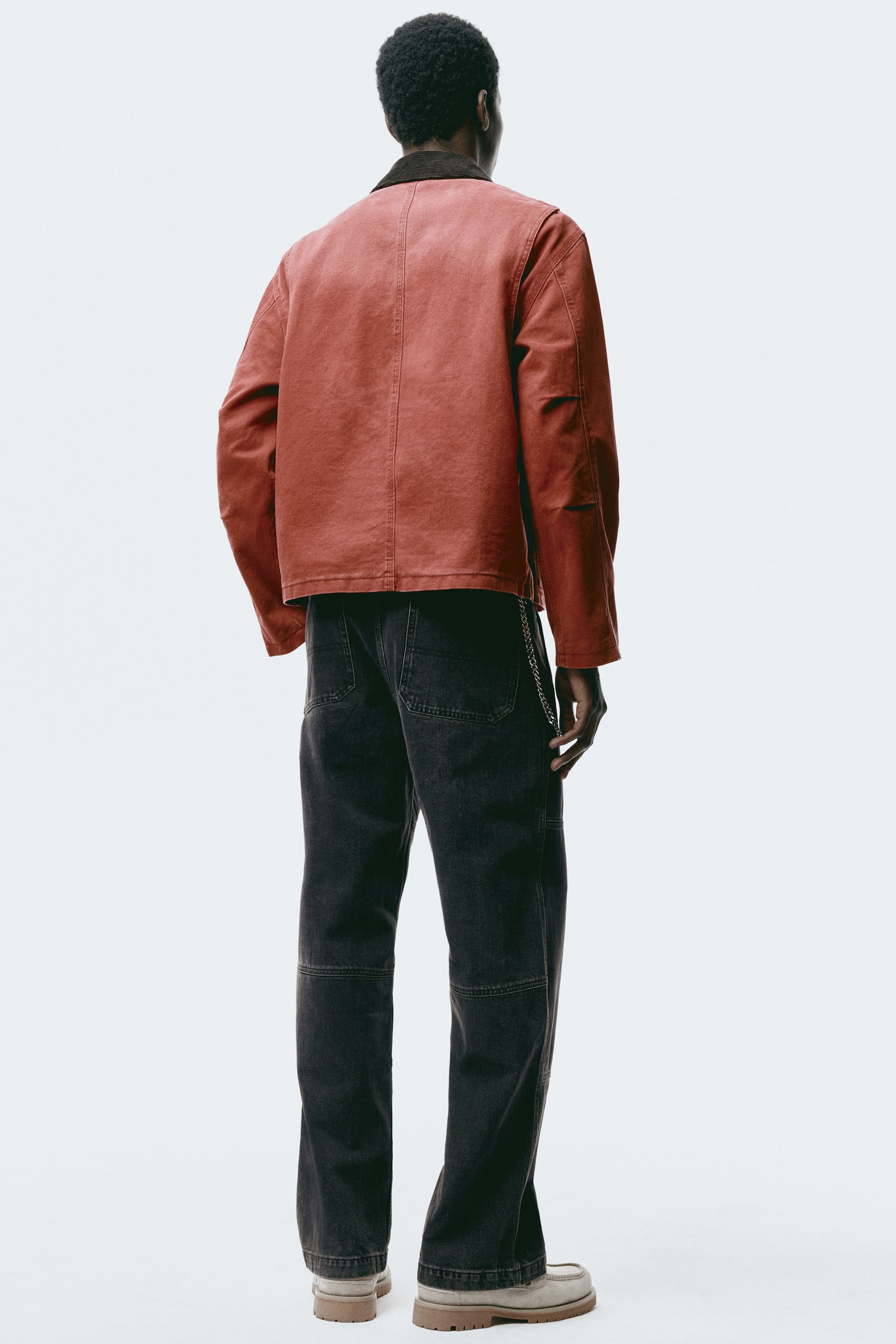 Loose-Fit Worker Jeans - 3