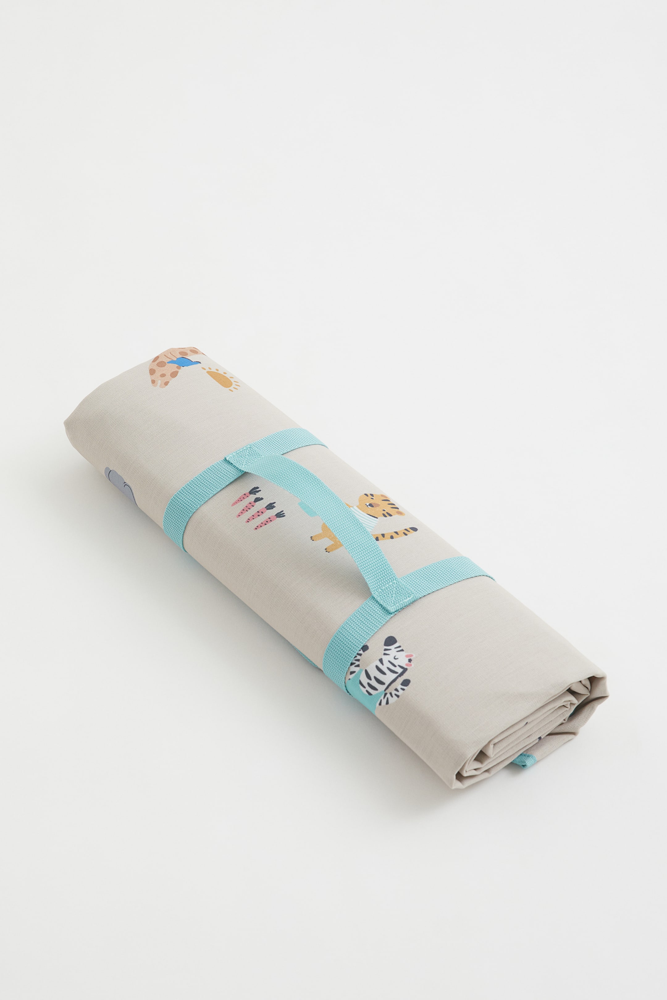 הצגת תמונה גדולה יותר: שמיכת פיקניק עם דוגמה - בז' בהיר - Home All | H&M IL 1