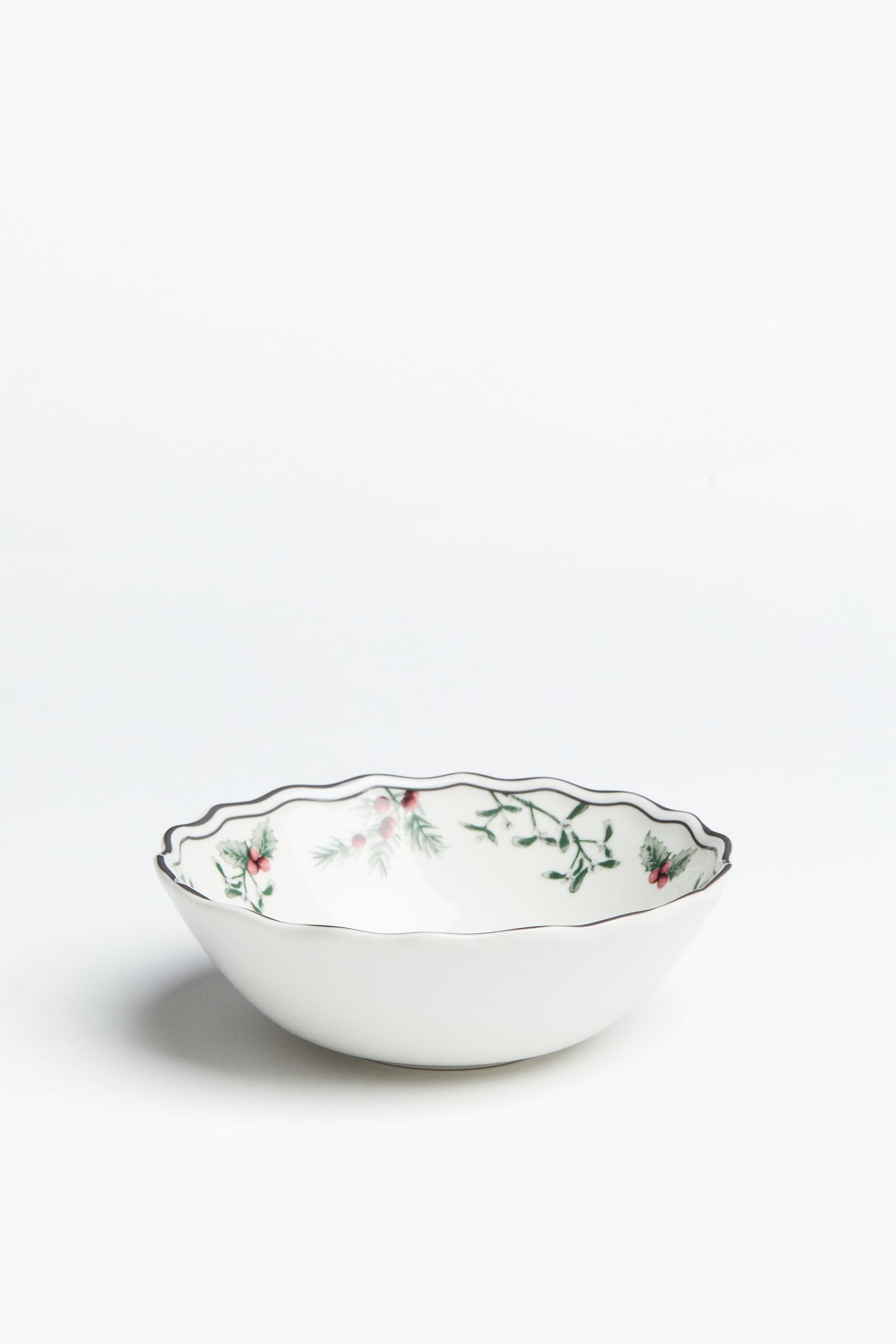 Small porcelain bowl - White/Christmas - 1