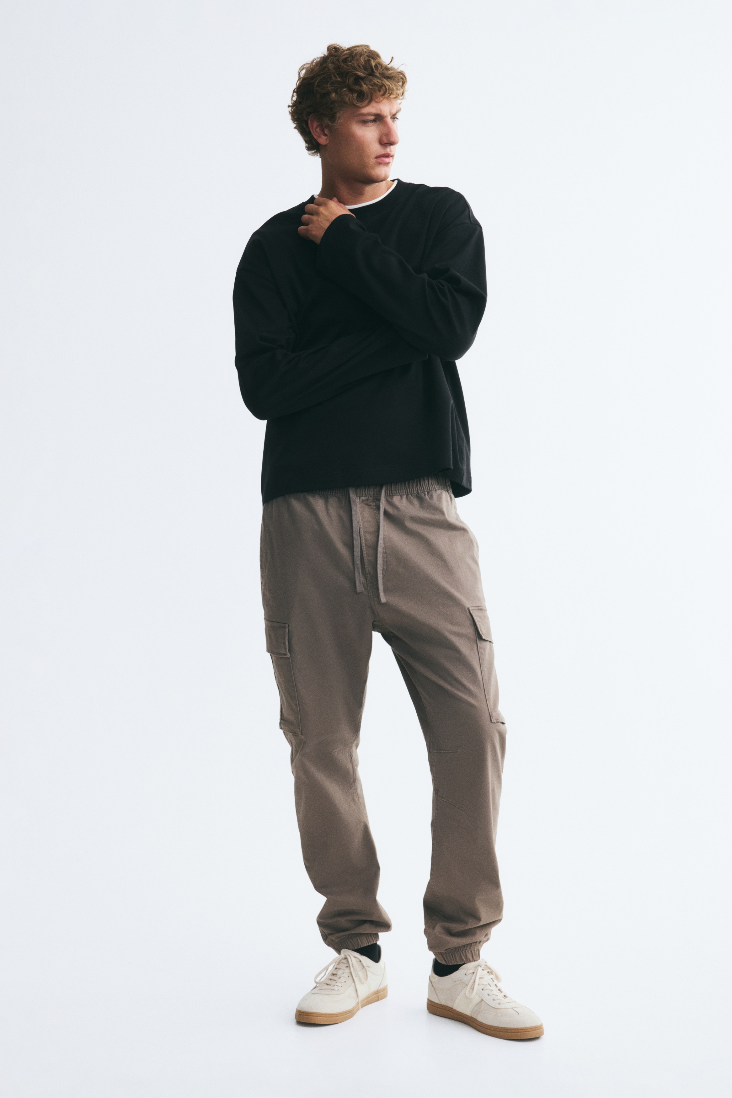 Quần dài túi hộp Slim Fit - Màu be đậm/Màu đen/Màu xám đậm/Màu xanh kaki/Màu be nhạt