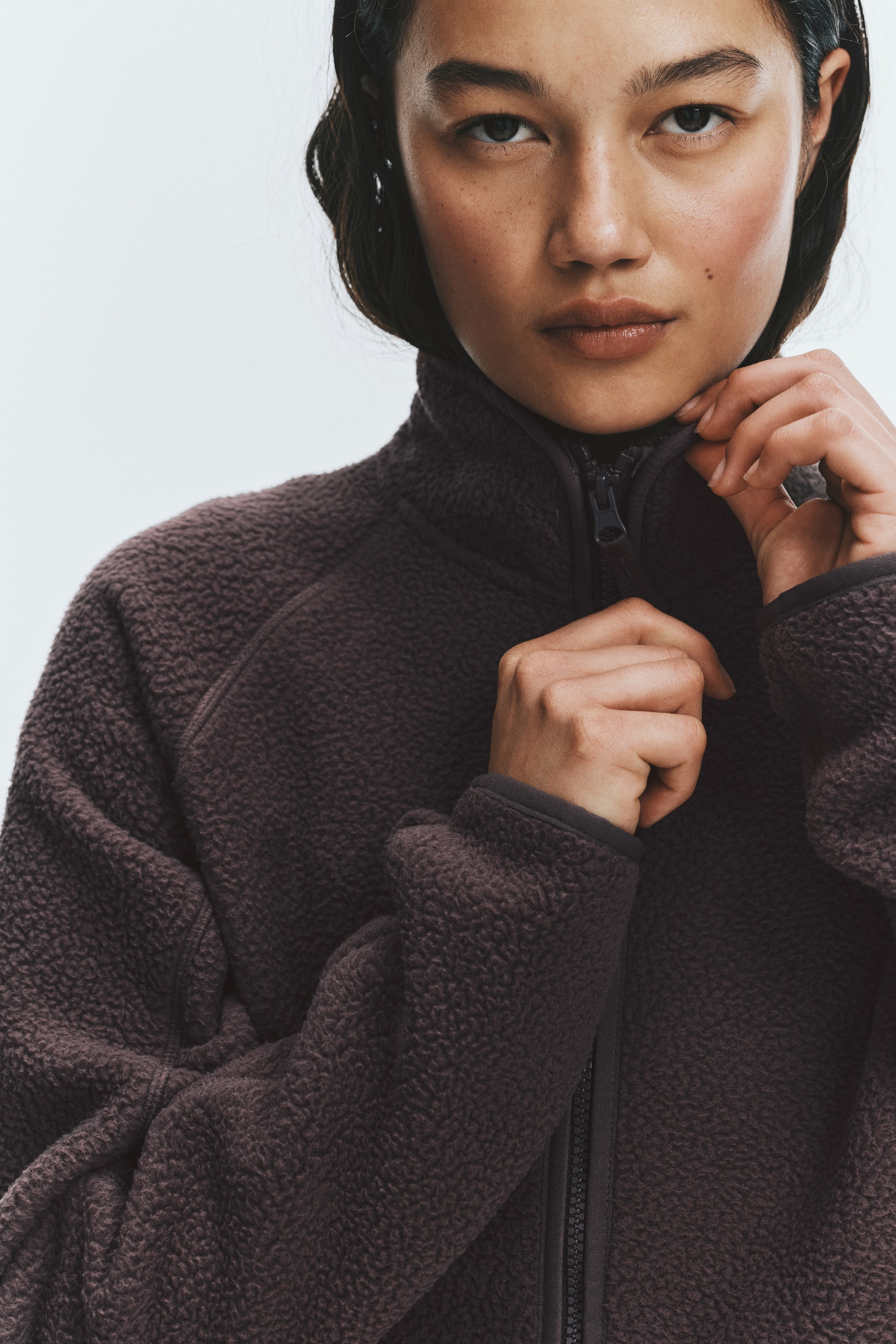 Veste de sport en polar