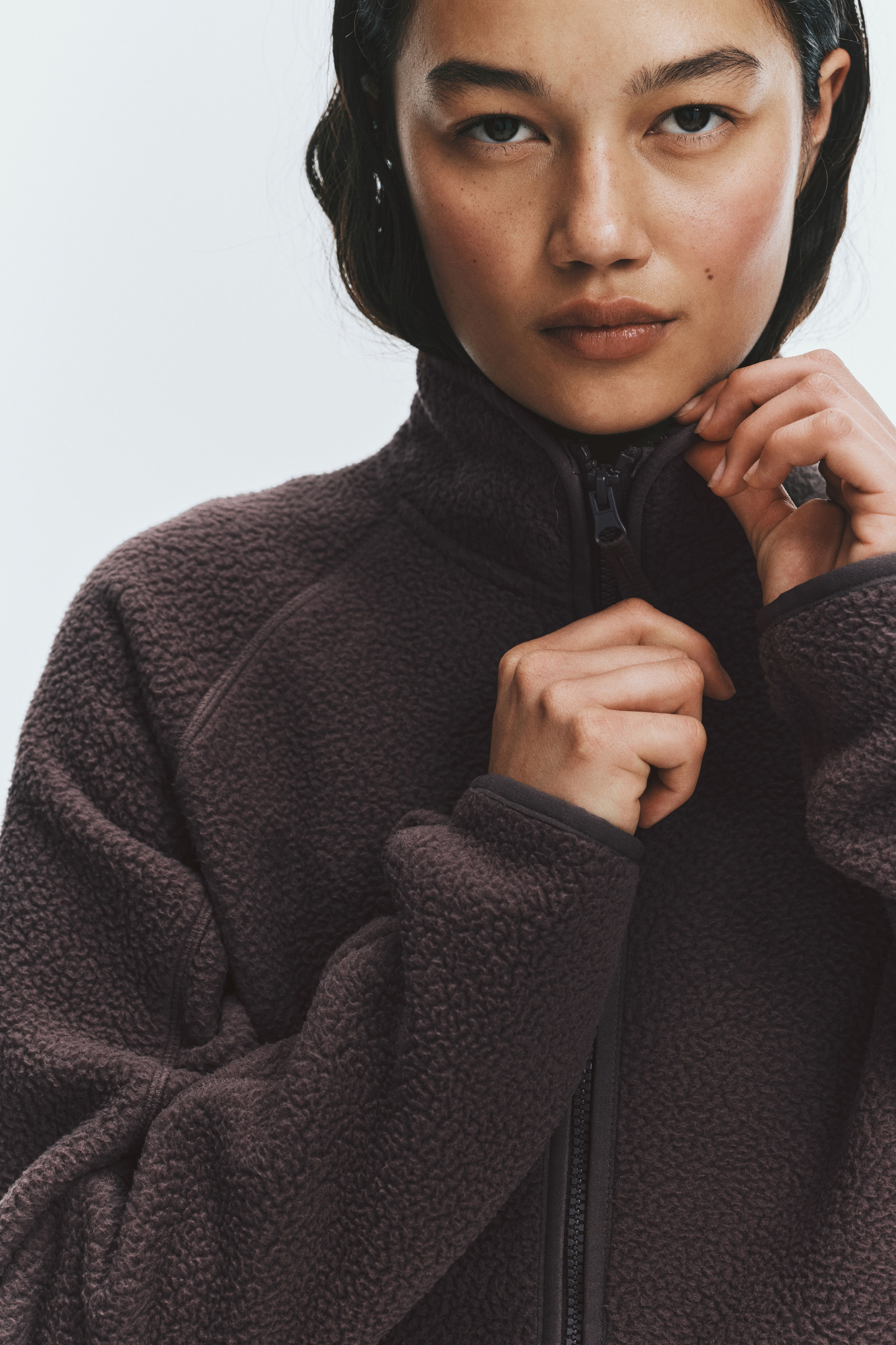 Veste de sport en polar
