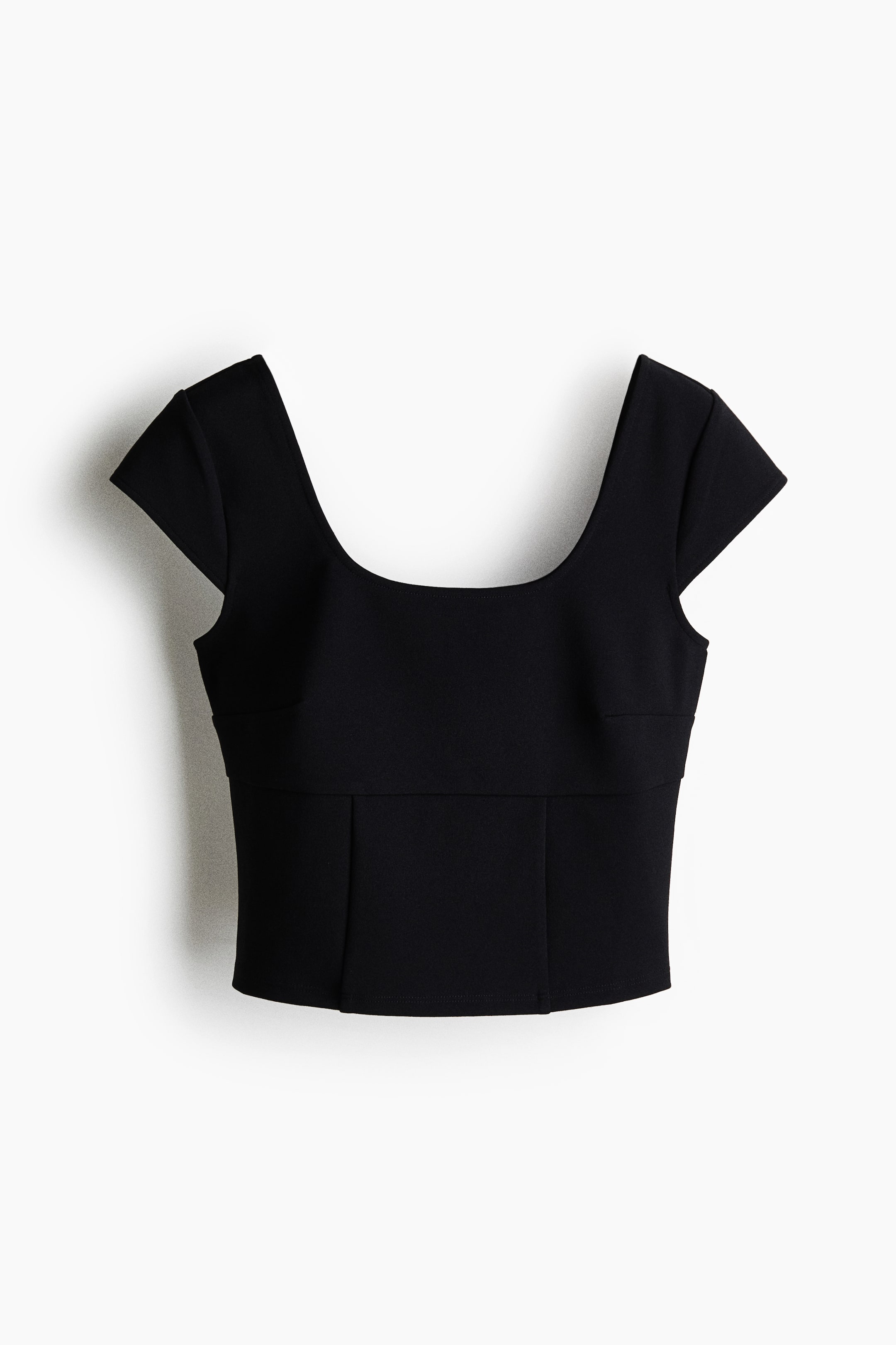 Ampliar la imagen: Top con mangas japonesas - Negro - Ladies | H&M MX 4