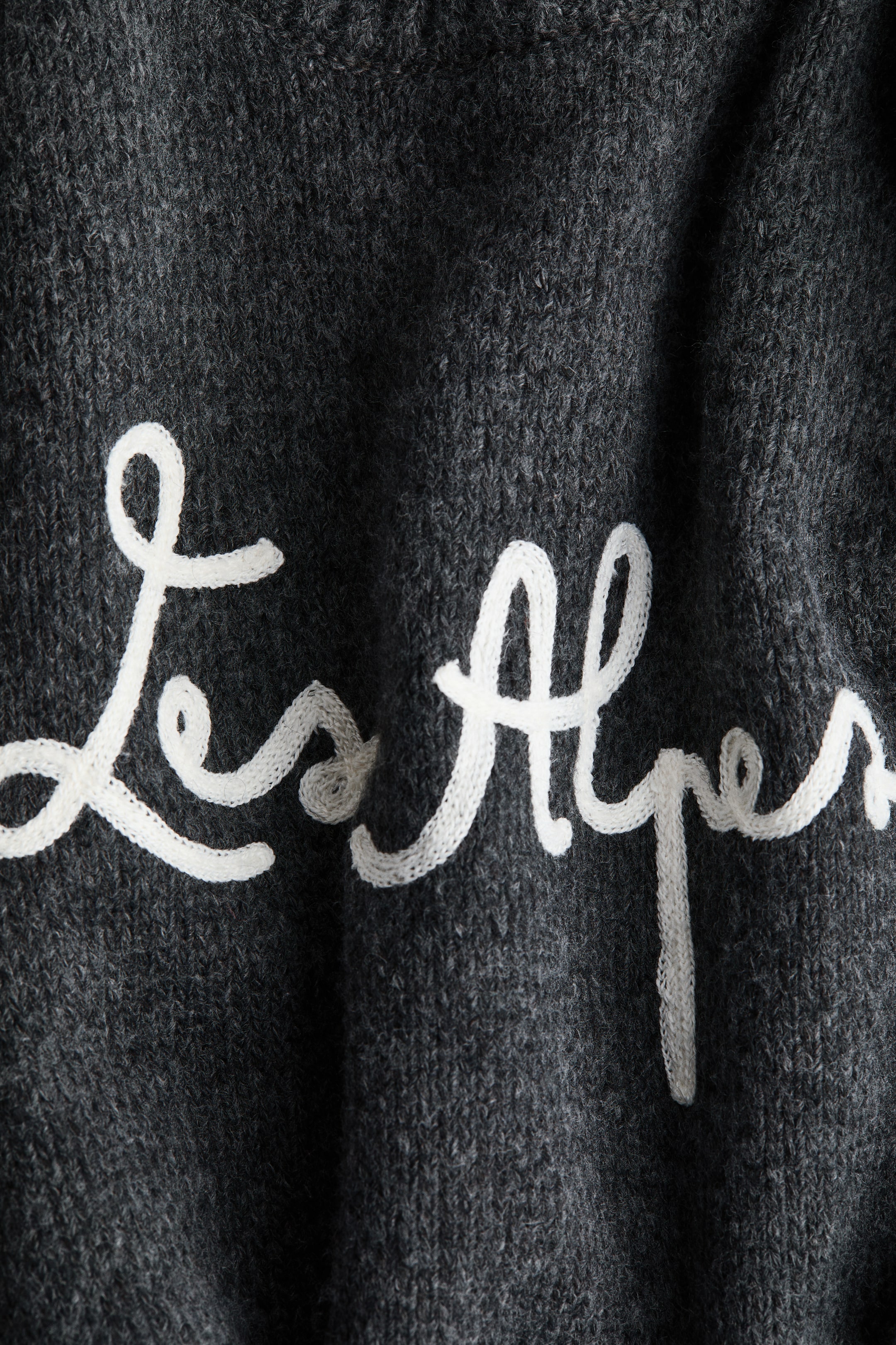 Ampliar la imagen: Suéter con diseño jacquard - Gris jaspeado/Les Alpes - Ladies | H&M MX 5