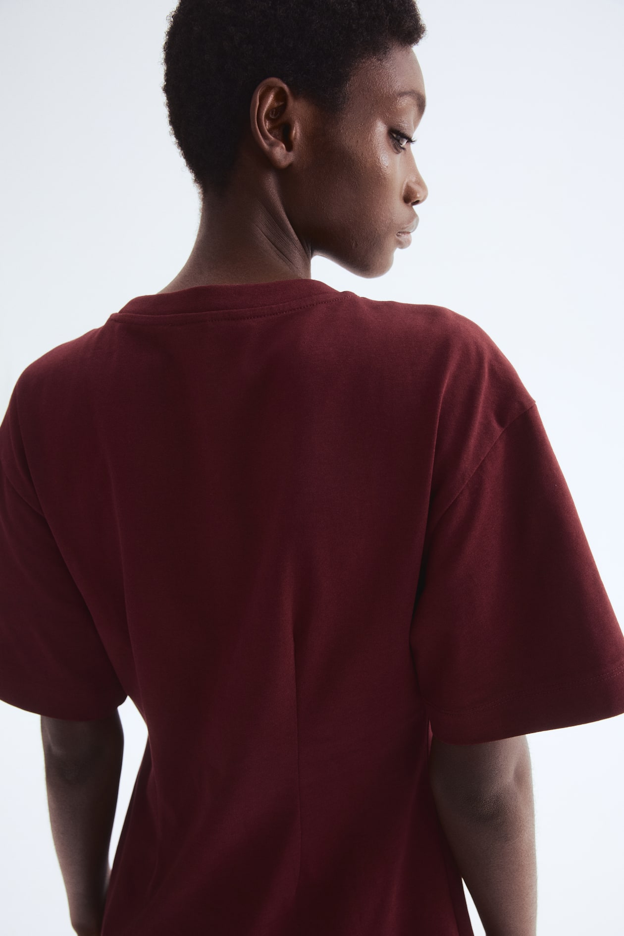 Defined-Waist T-Shirt Dress - image 3