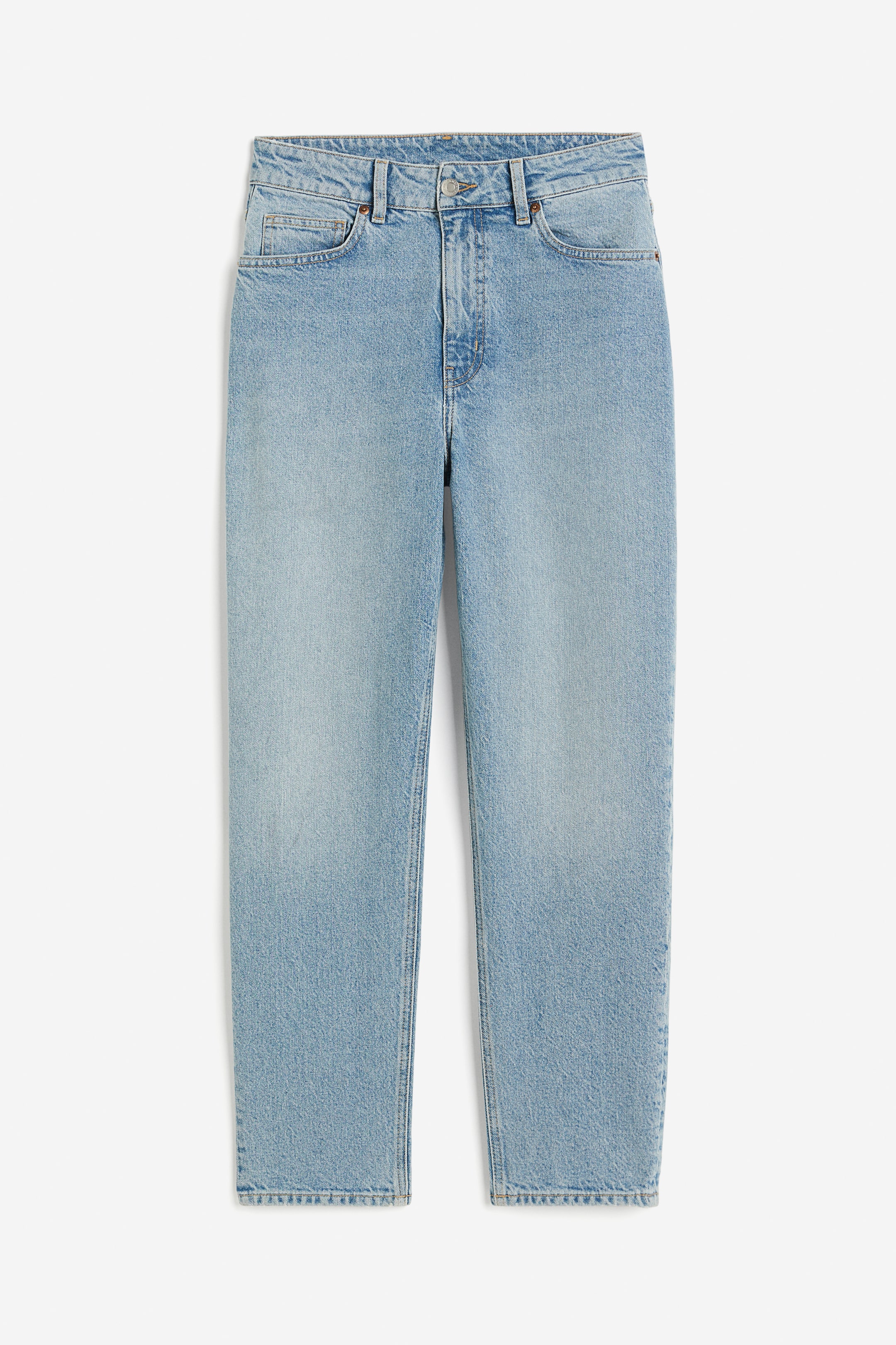 Slim Mom High Ankle Jeans - Light denim blue - Ladies | H&M GB 4