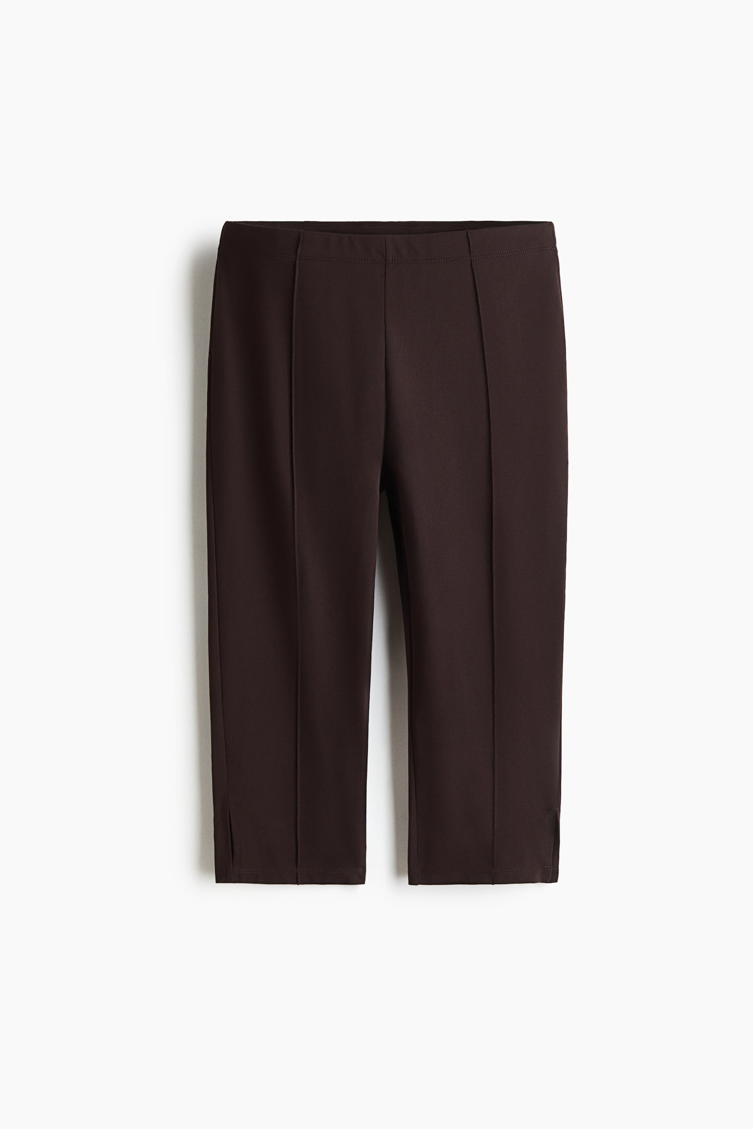 Capri Pants - Dark brown/Black