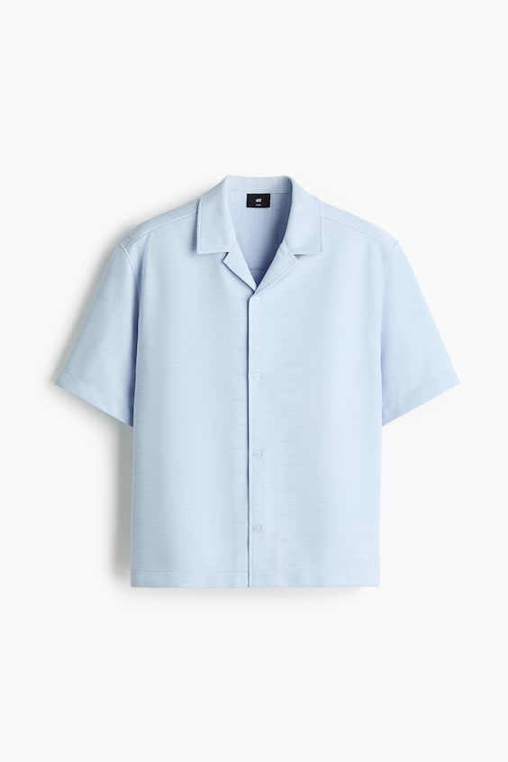 Мужские рубашки H&M Loose-Fit Resort Shirt