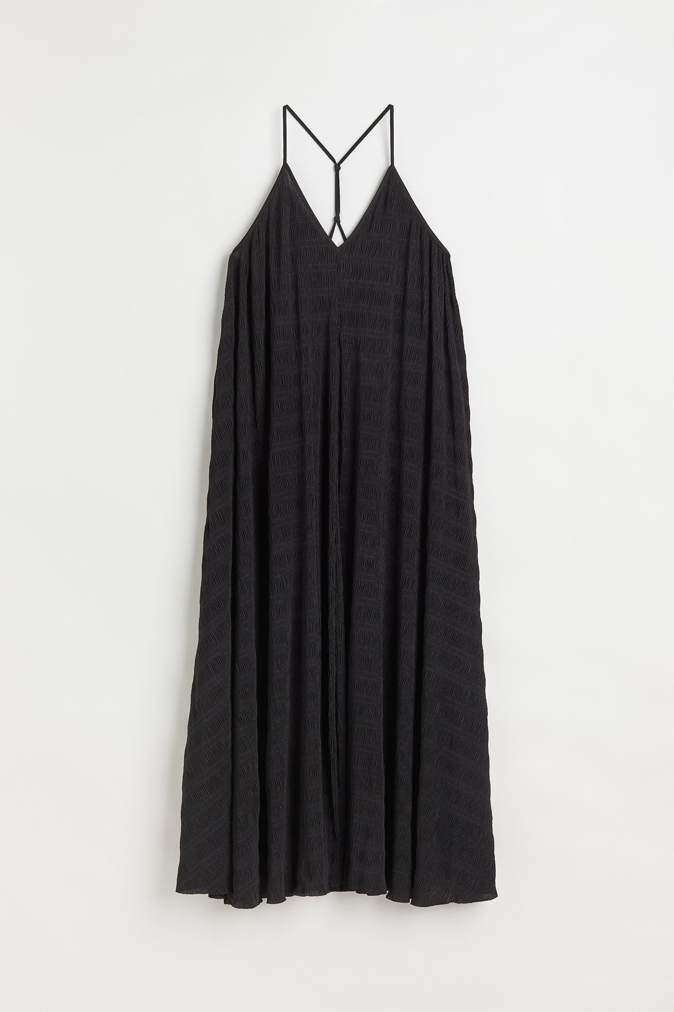 View larger image: Wide jersey dress - Black - Ladies | H&M IN 1