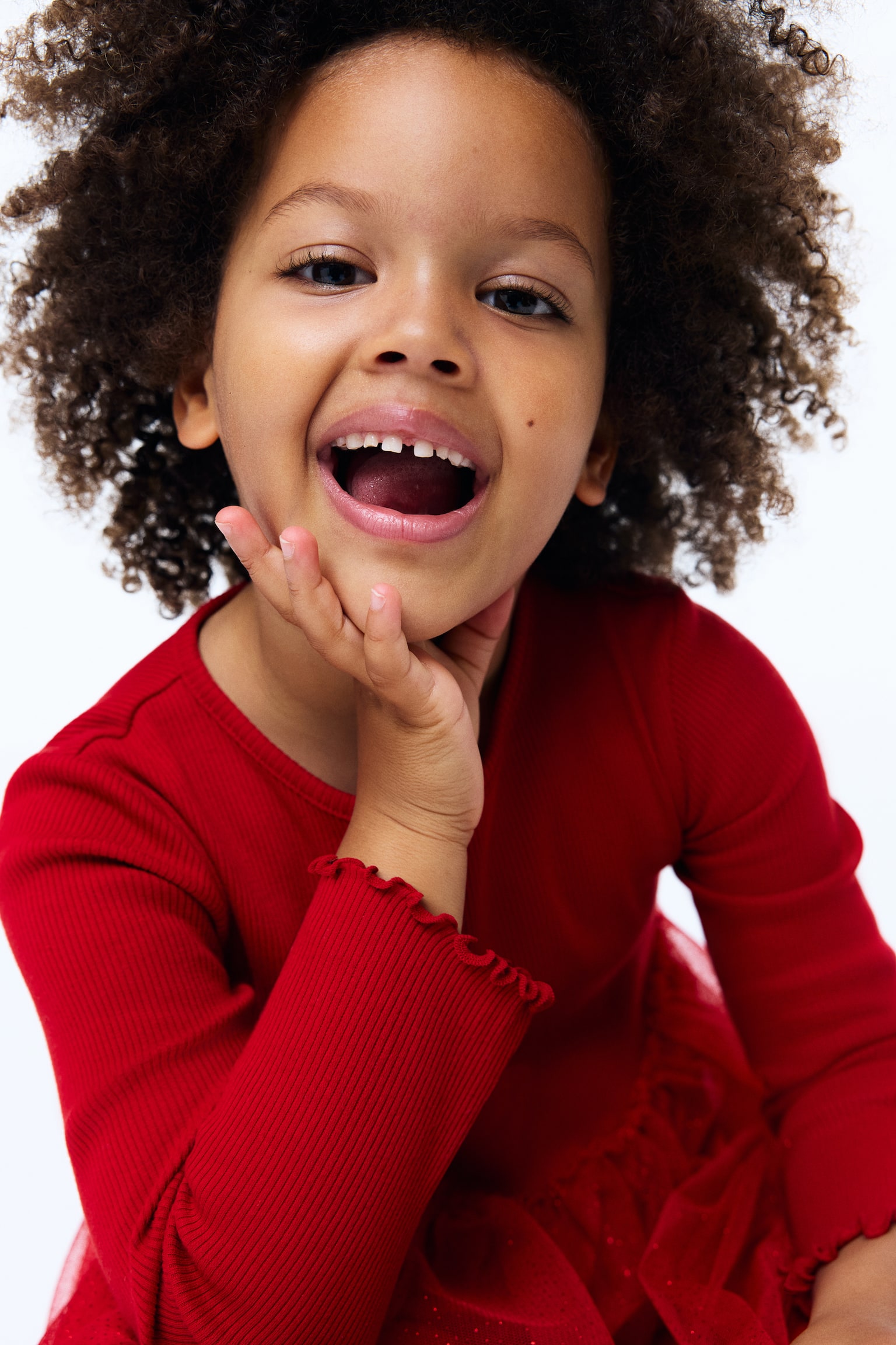 Tulen jurk - Red/Beige/luipaarddessin/Dusty roze/hartjes/Roomwit/Lichtgeel/stippen/Dusty roze/sterren - 6