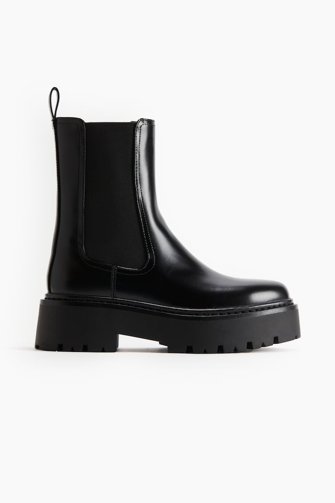 Bottines Chelsea Chunky - Noir - 1