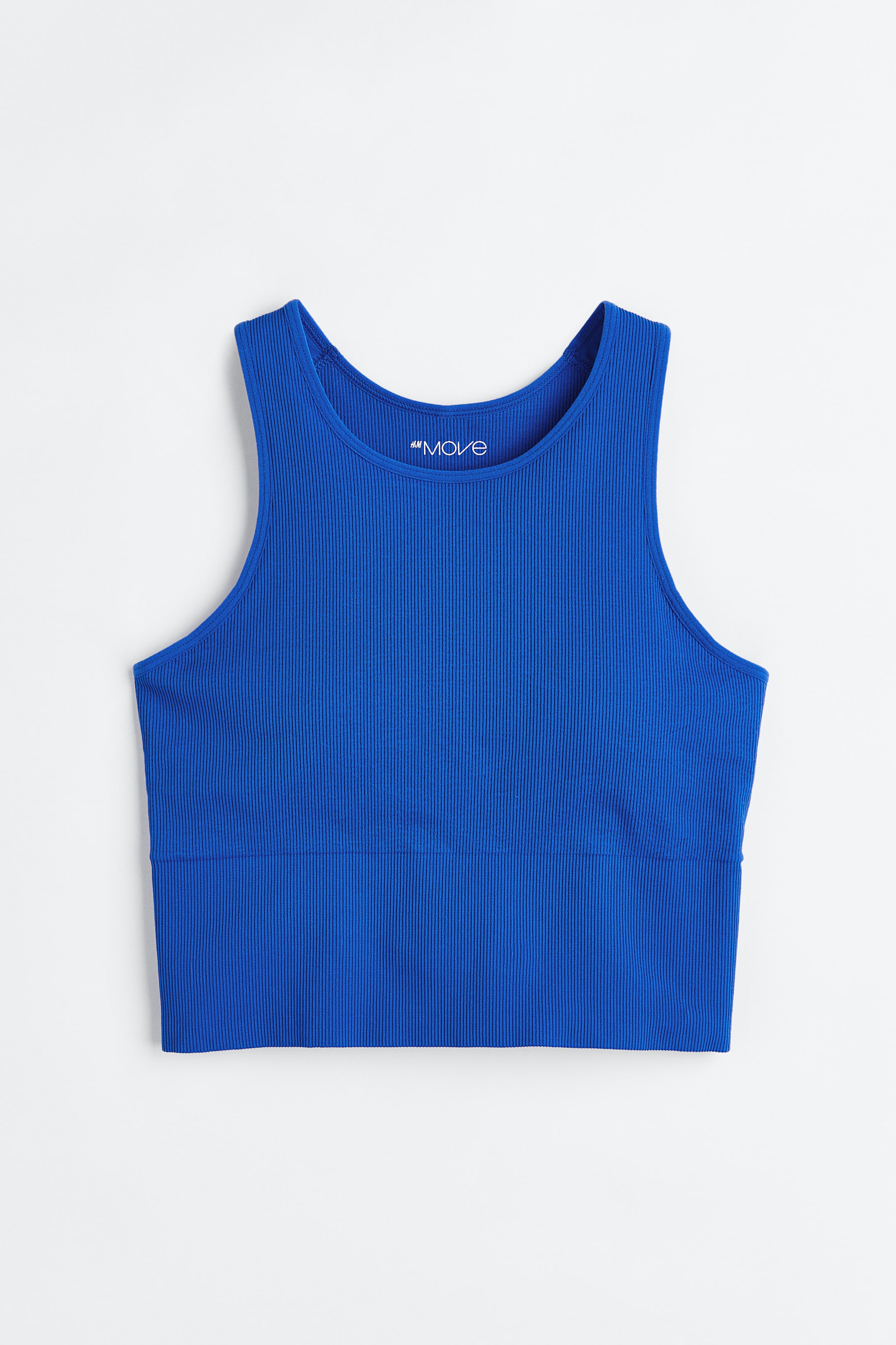 View larger image: Medium Support Sports Bra With DryMove™ - Bright blue - Ladies | H&M AU 1
