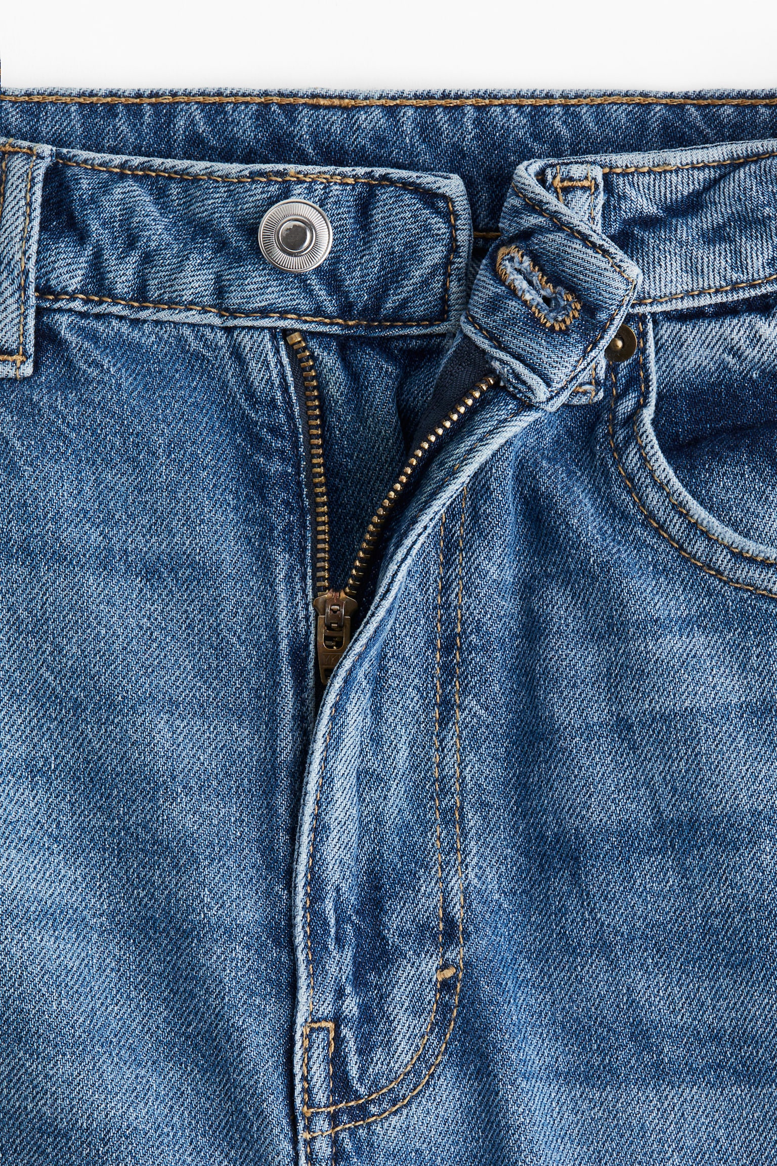 Женские джинсы H&M Wide Ultra High, цвет: Джинсовый синий — фото 3