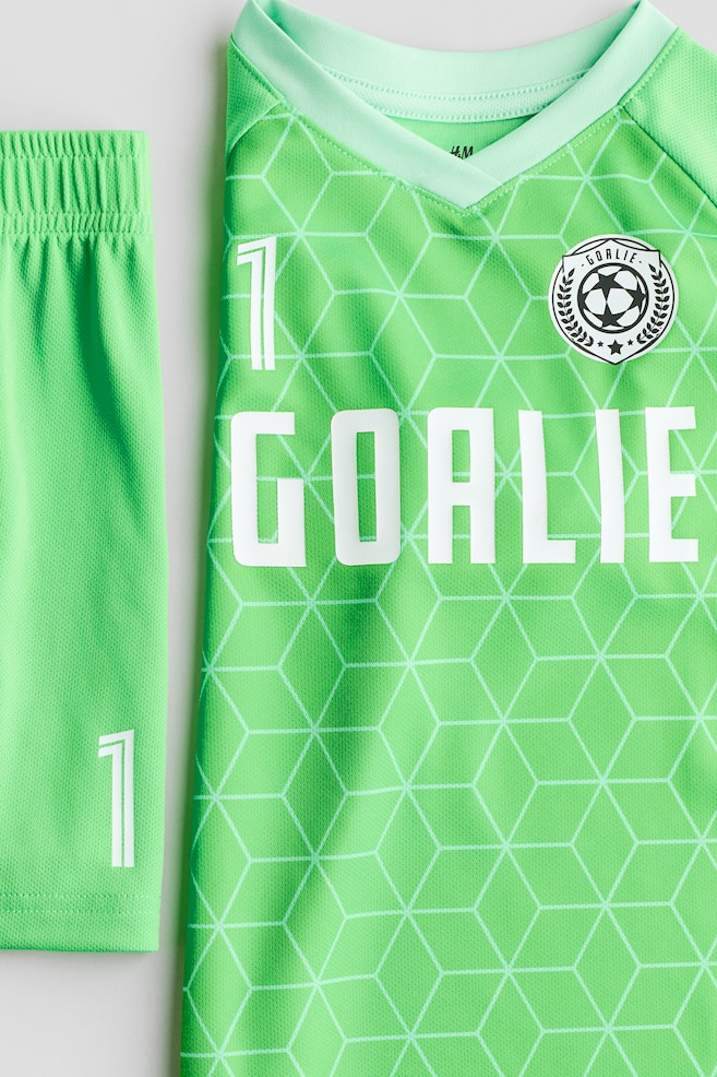 Football set-Bright green/Goalie - 3